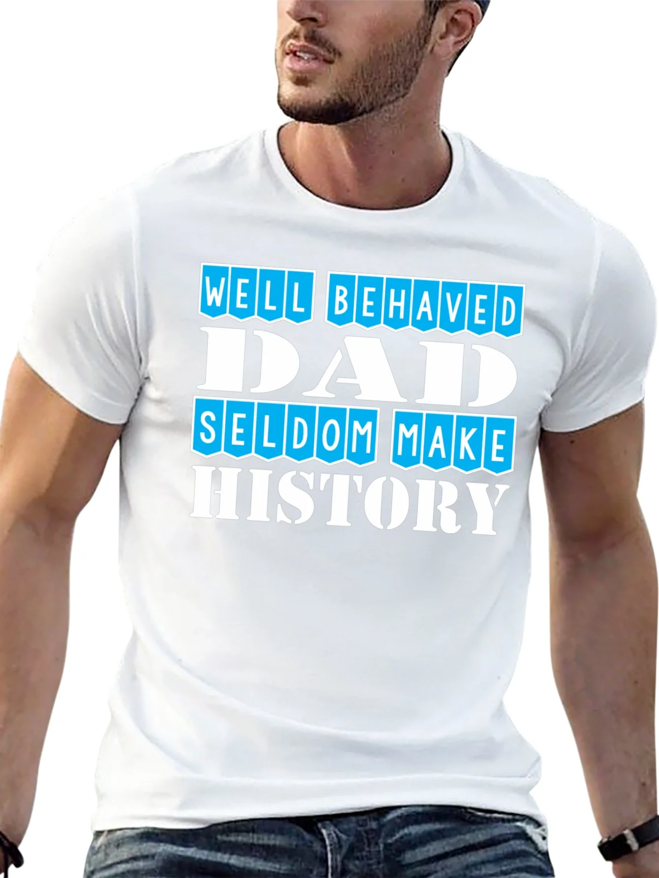 Funny Dad History Graphic T-Shirt
