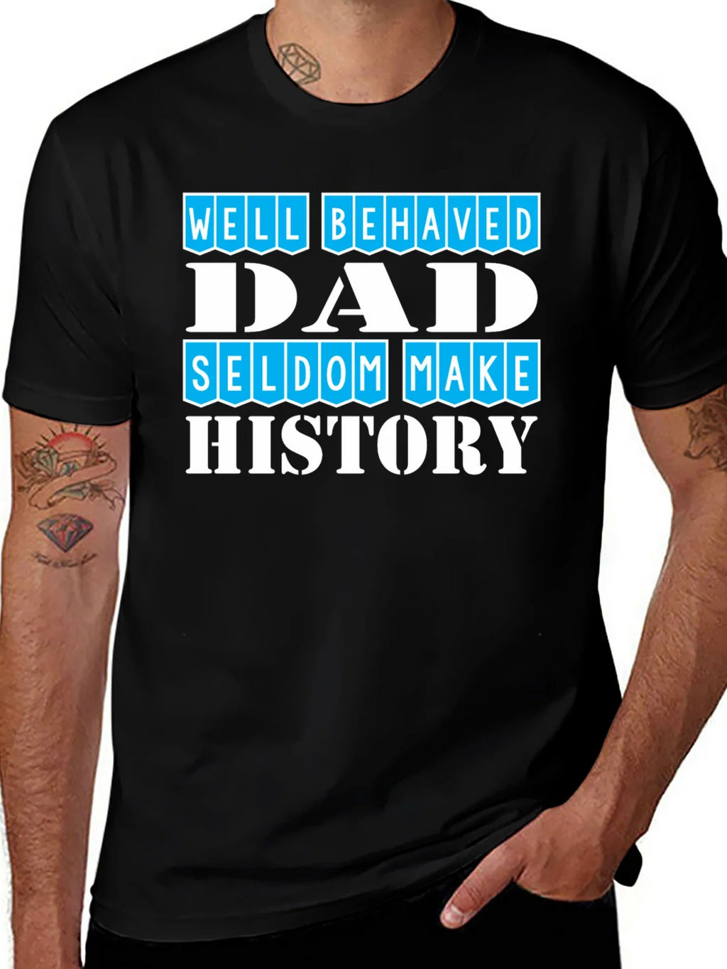 Funny Dad History Graphic T-Shirt
