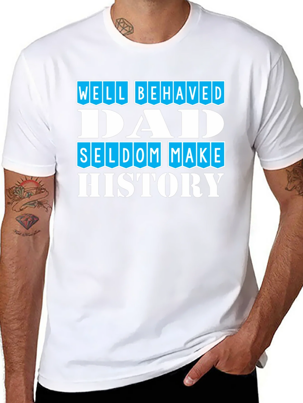 Funny Dad History Graphic T-Shirt