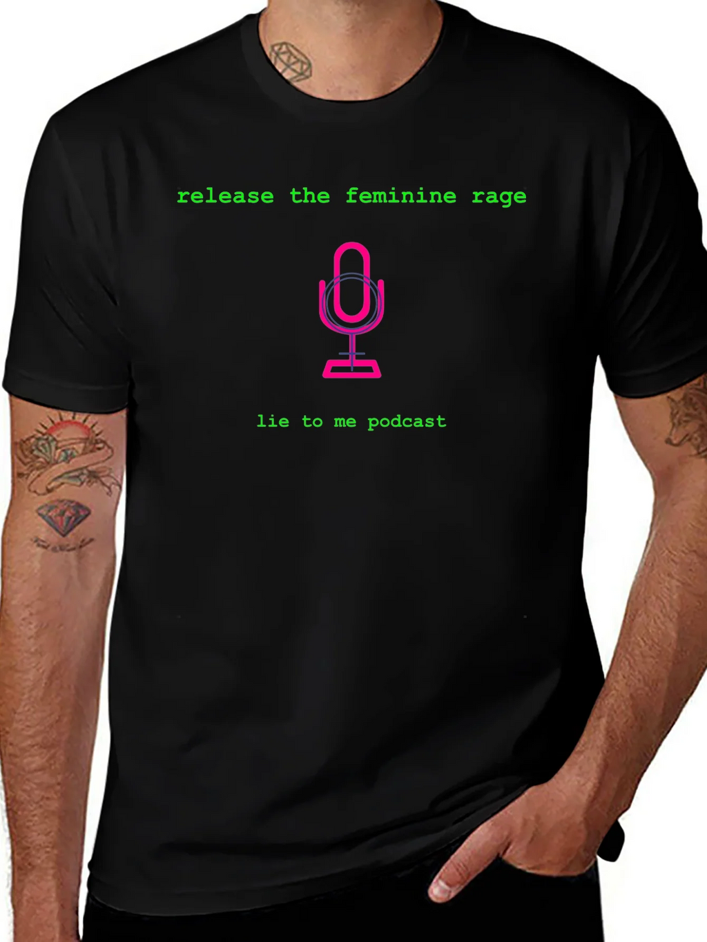 Release the Feminine Rage Podcast T-Shirt