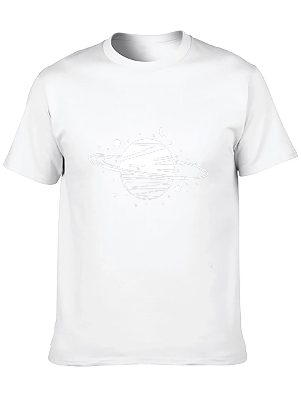 Planet Graphic Tee - Stylish Space Design
