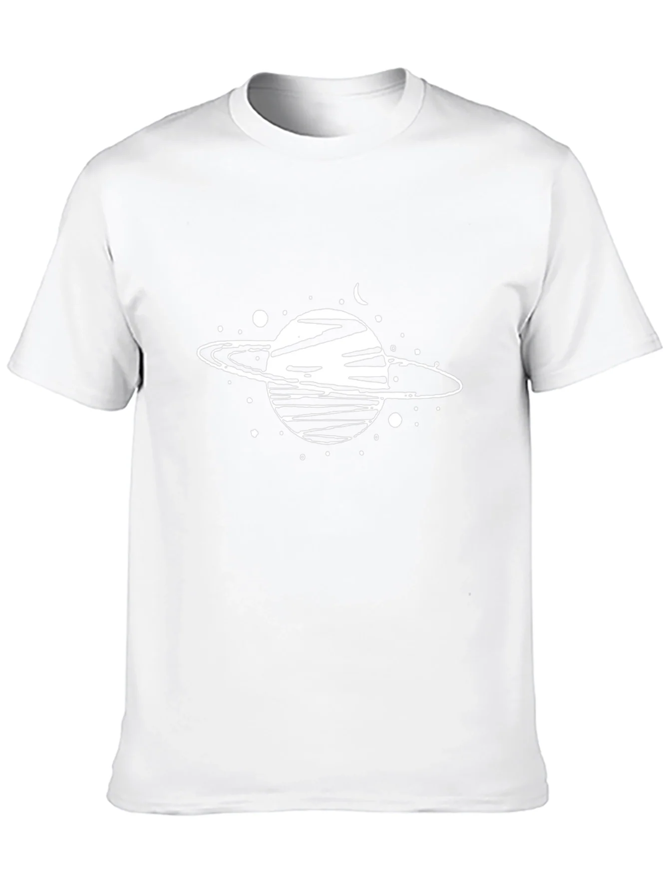 Planet Graphic Tee - Stylish Space Design
