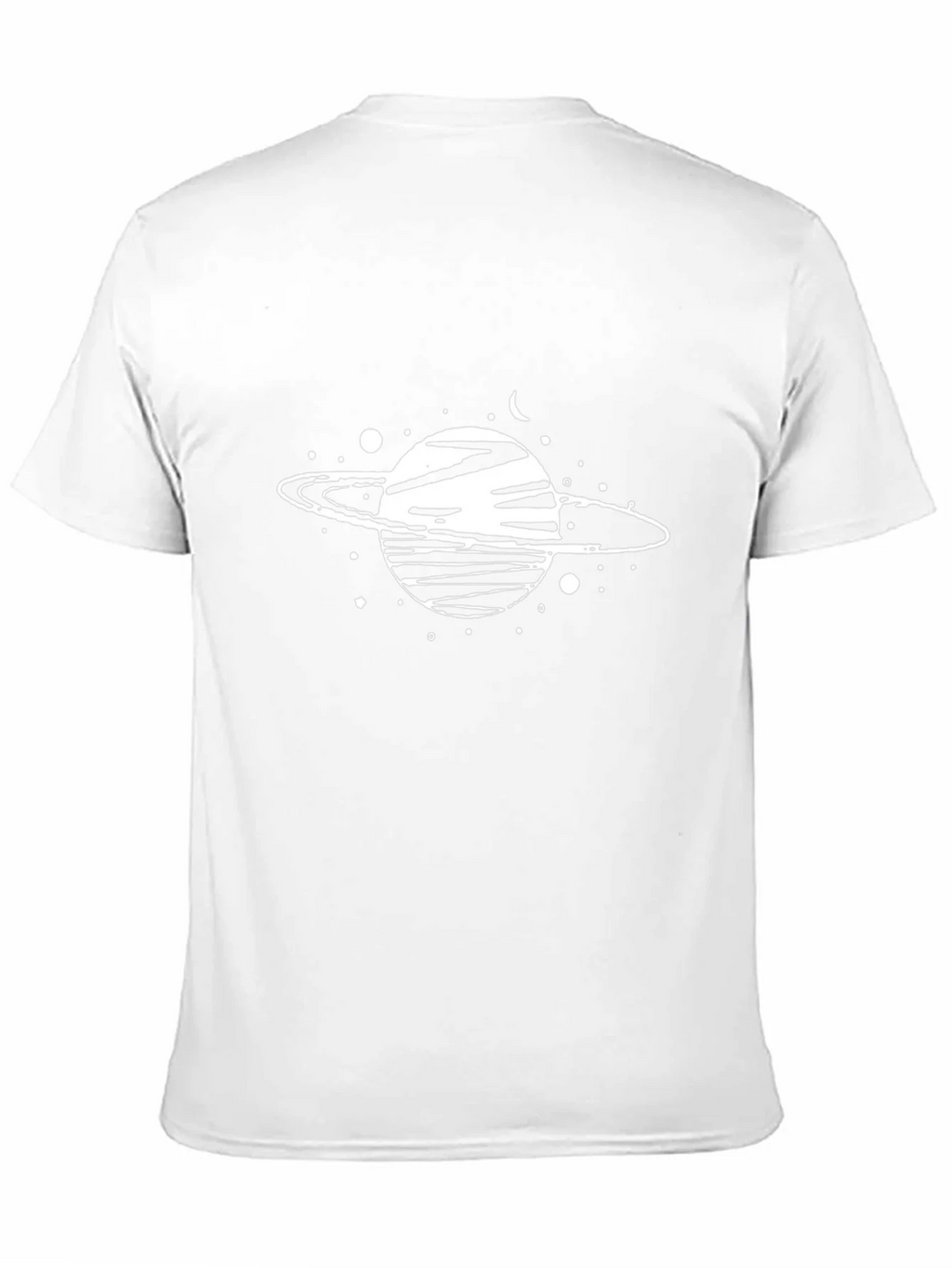 Planet Graphic Tee - Stylish Space Design
