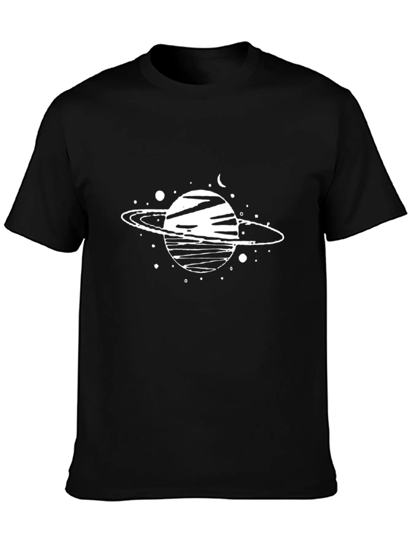 Planet Graphic Tee - Stylish Space Design