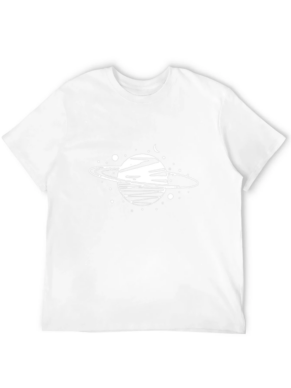 Planet Graphic Tee - Stylish Space Design