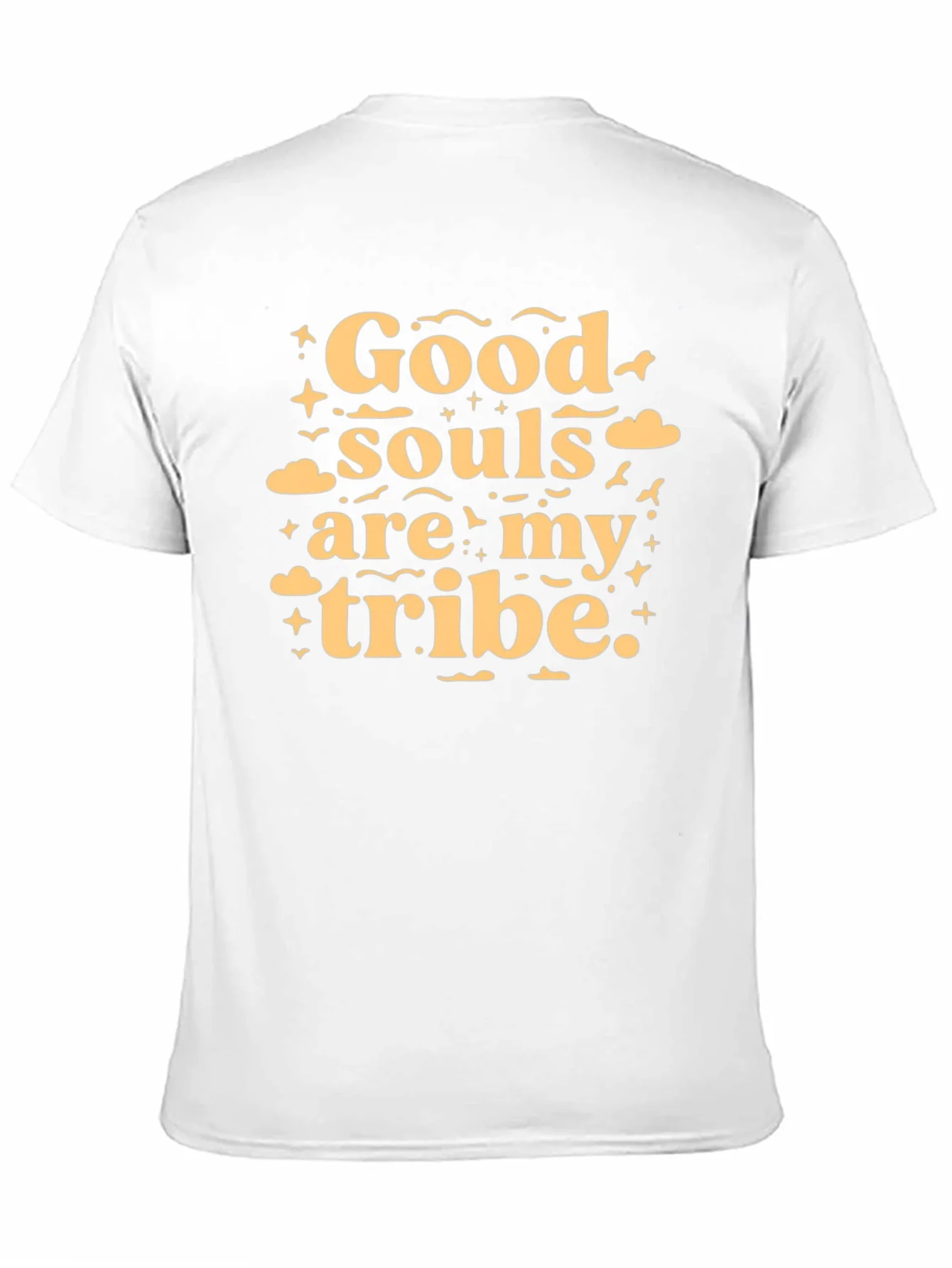Good Souls Tribe Tee - Black Crew Neck T-Shirt