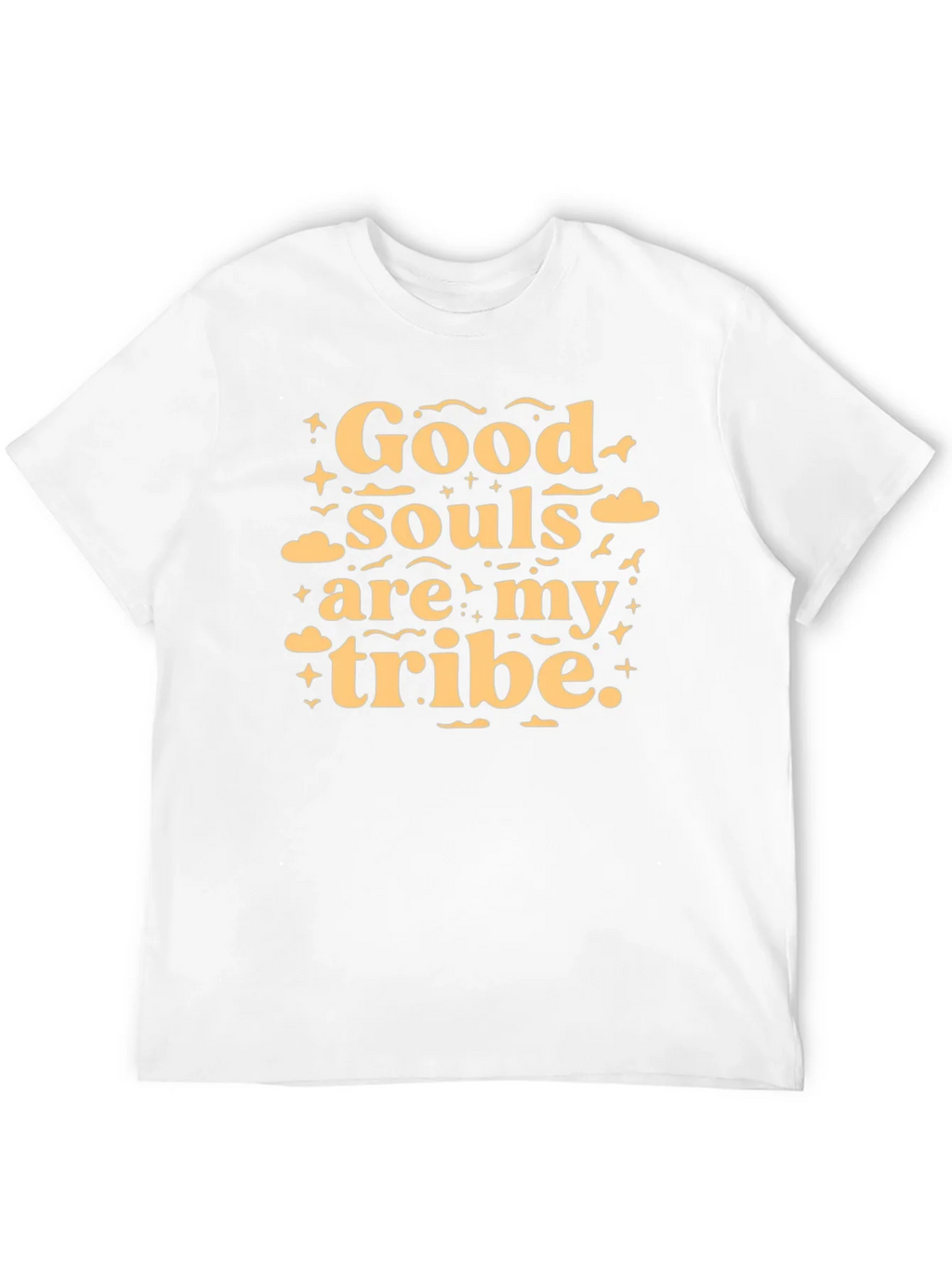 Good Souls Tribe Tee - Black Crew Neck T-Shirt