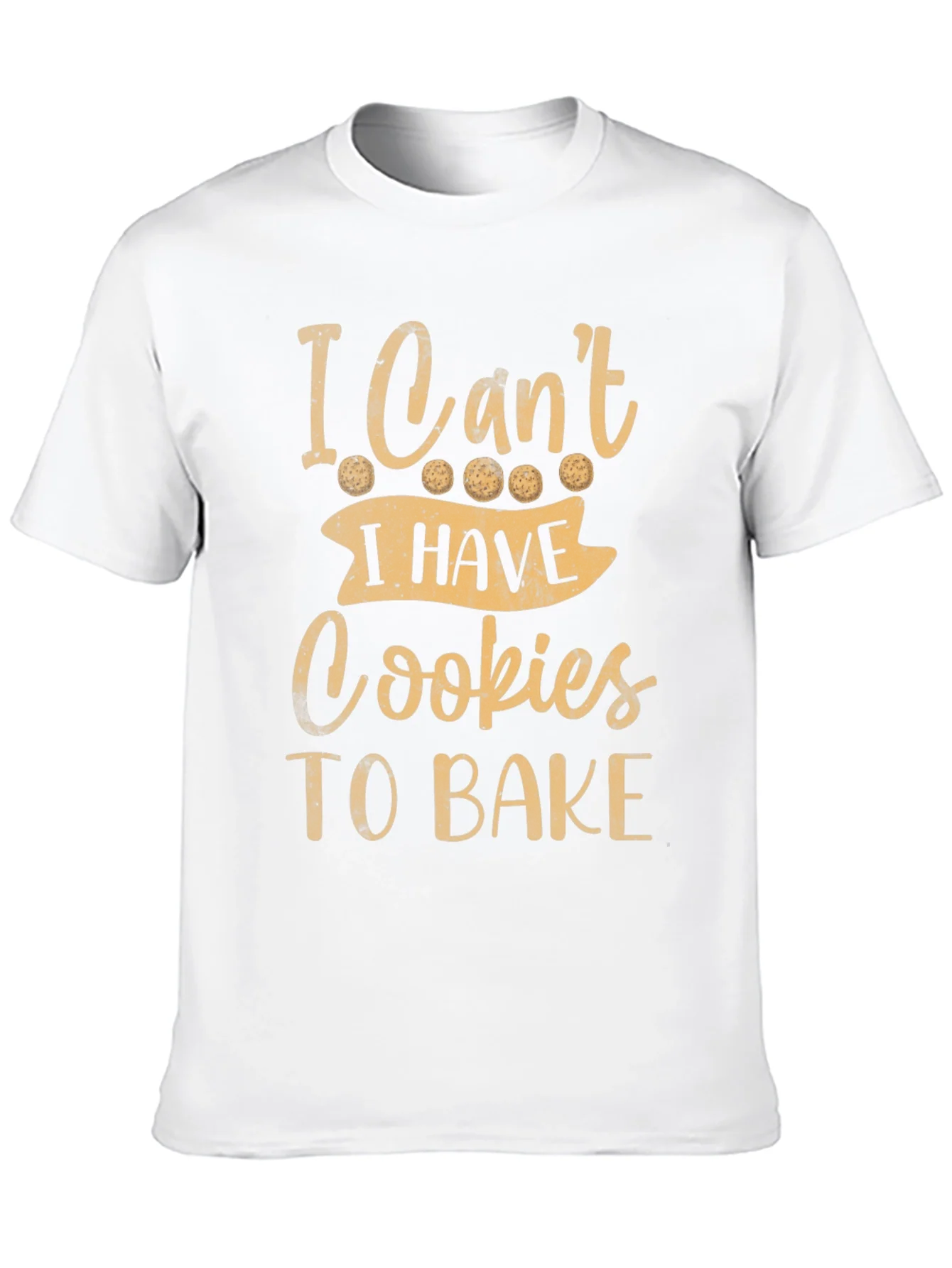 Funny Baking T-Shirt - I Cant Cookies To Bake