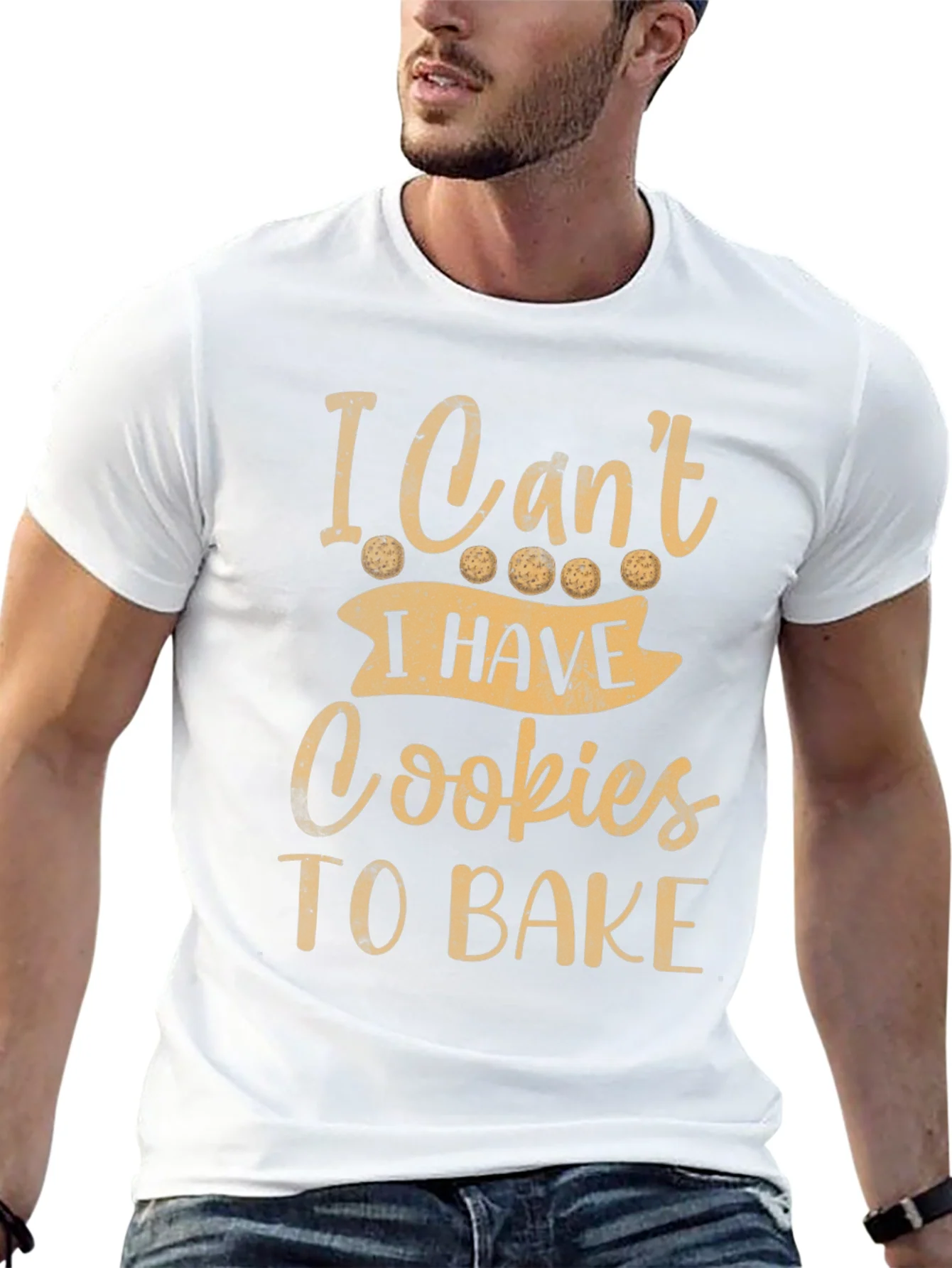 Funny Baking T-Shirt - I Cant Cookies To Bake