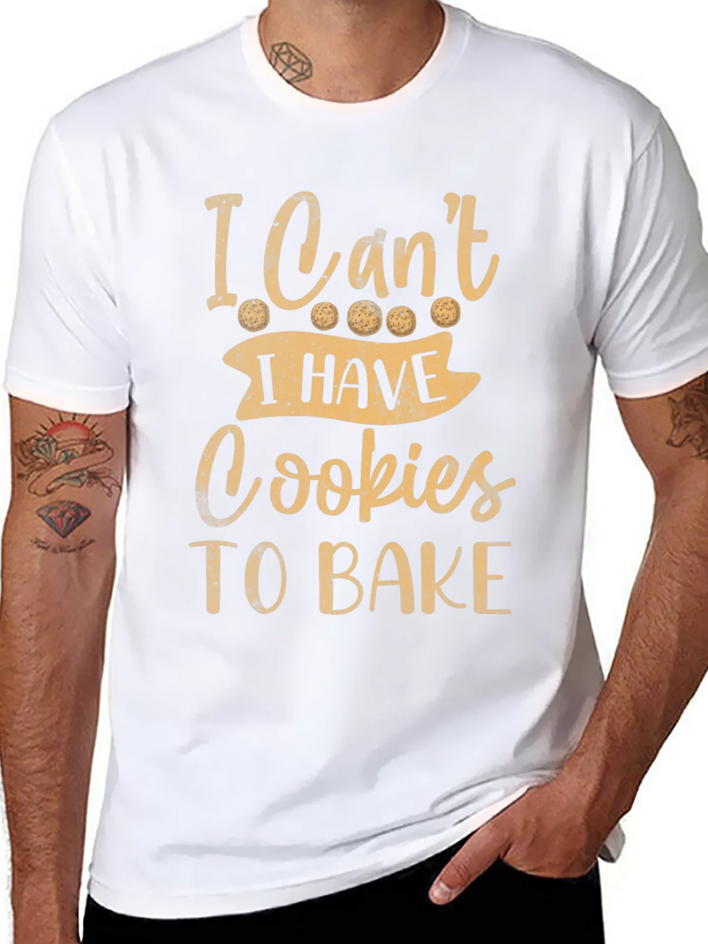 Funny Baking T-Shirt - I Cant Cookies To Bake