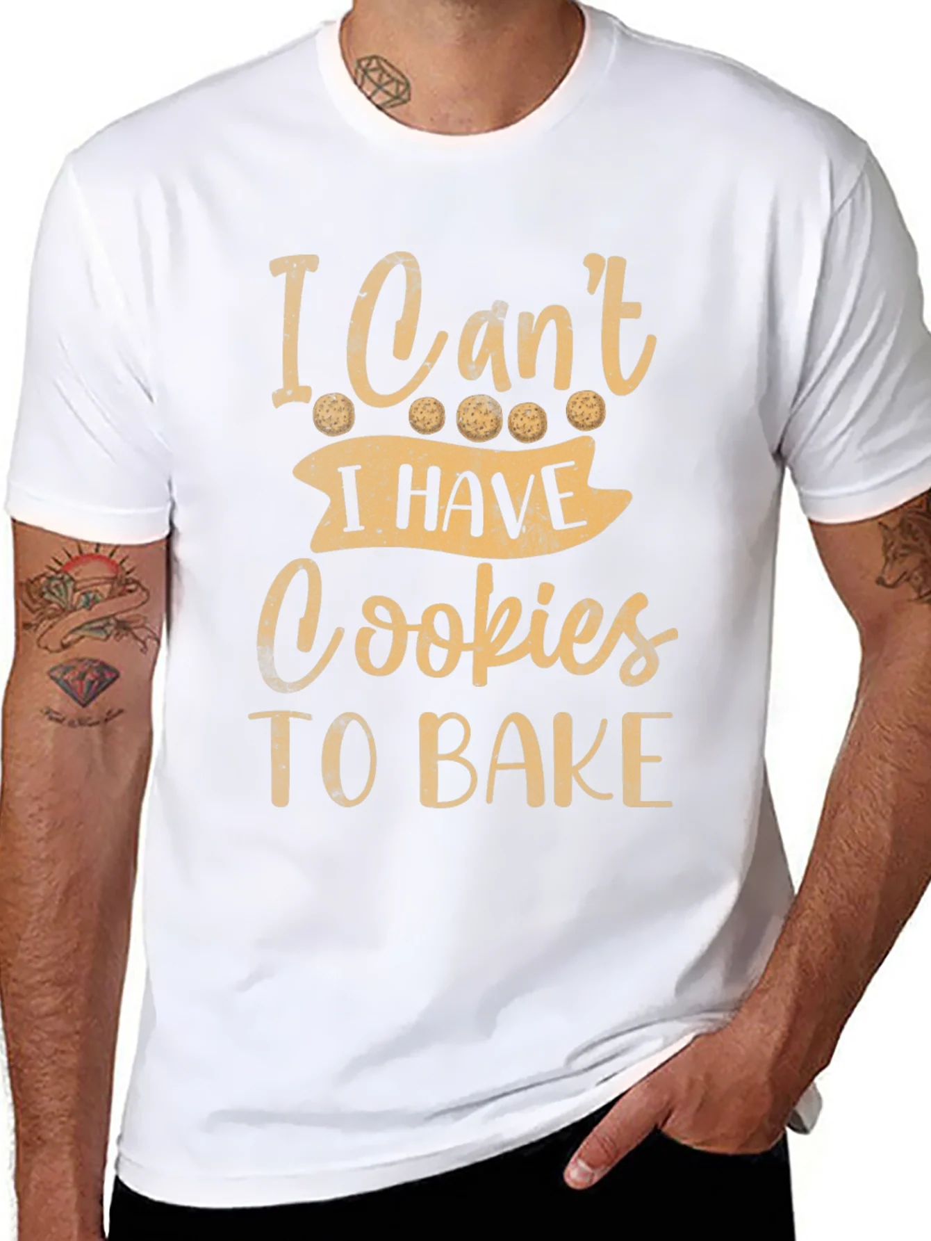 Funny Baking T-Shirt - I Cant Cookies To Bake