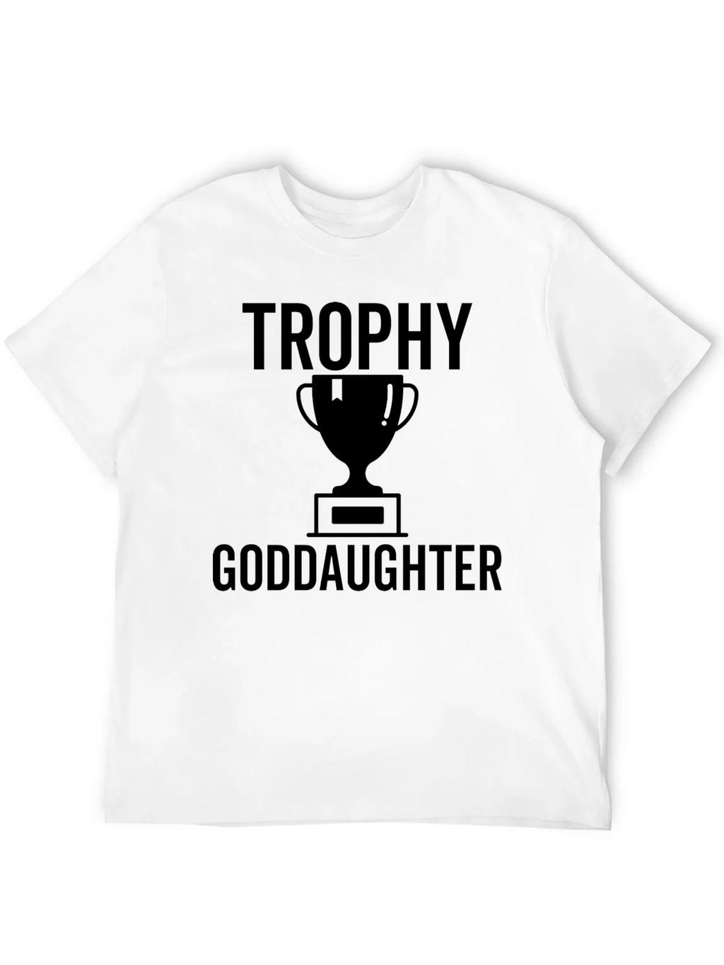 Trophy Goddaughter Black Graphic Tee