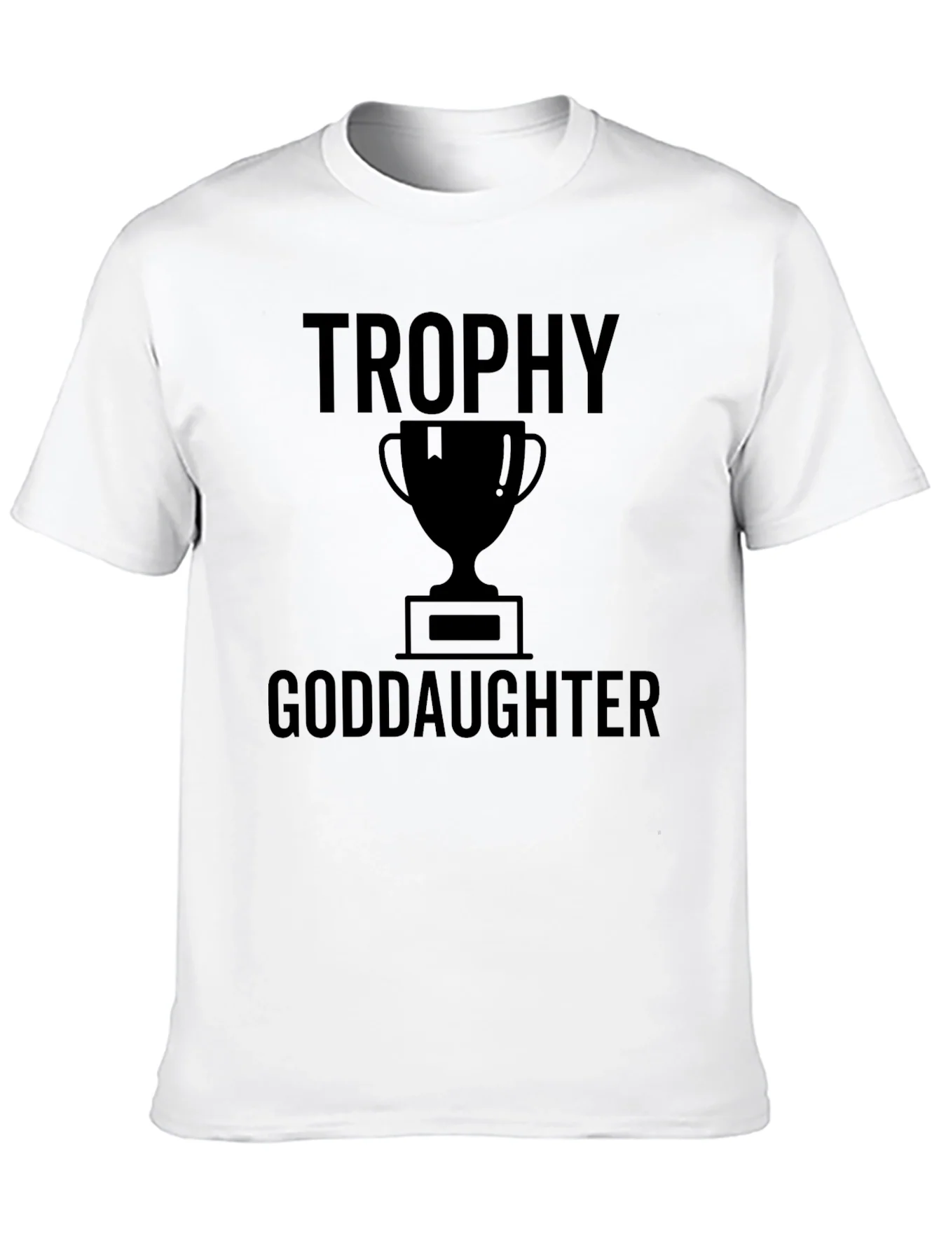 Trophy Goddaughter Black Graphic Tee