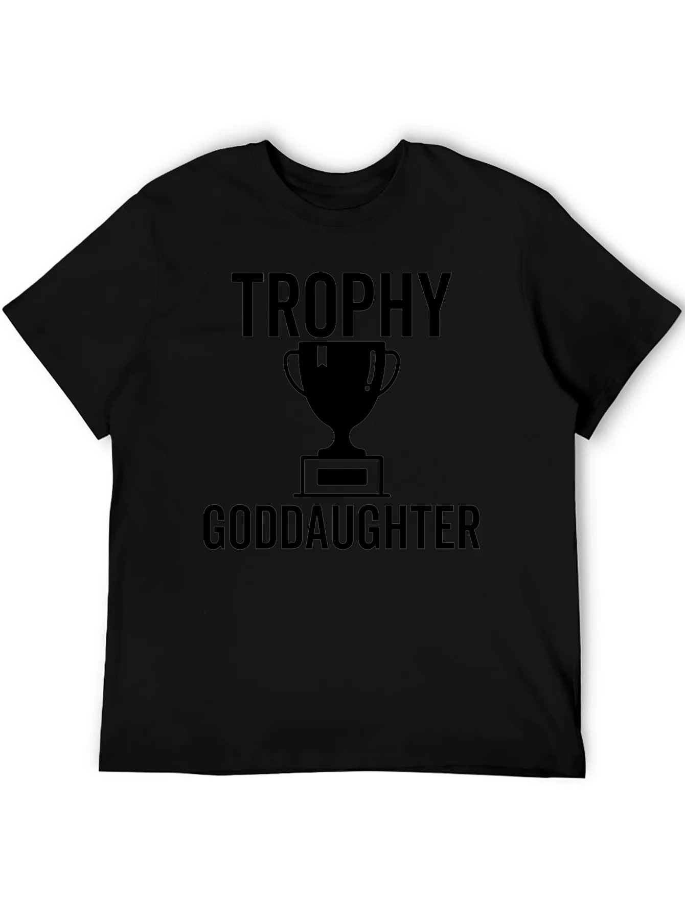 Trophy Goddaughter Black Graphic Tee