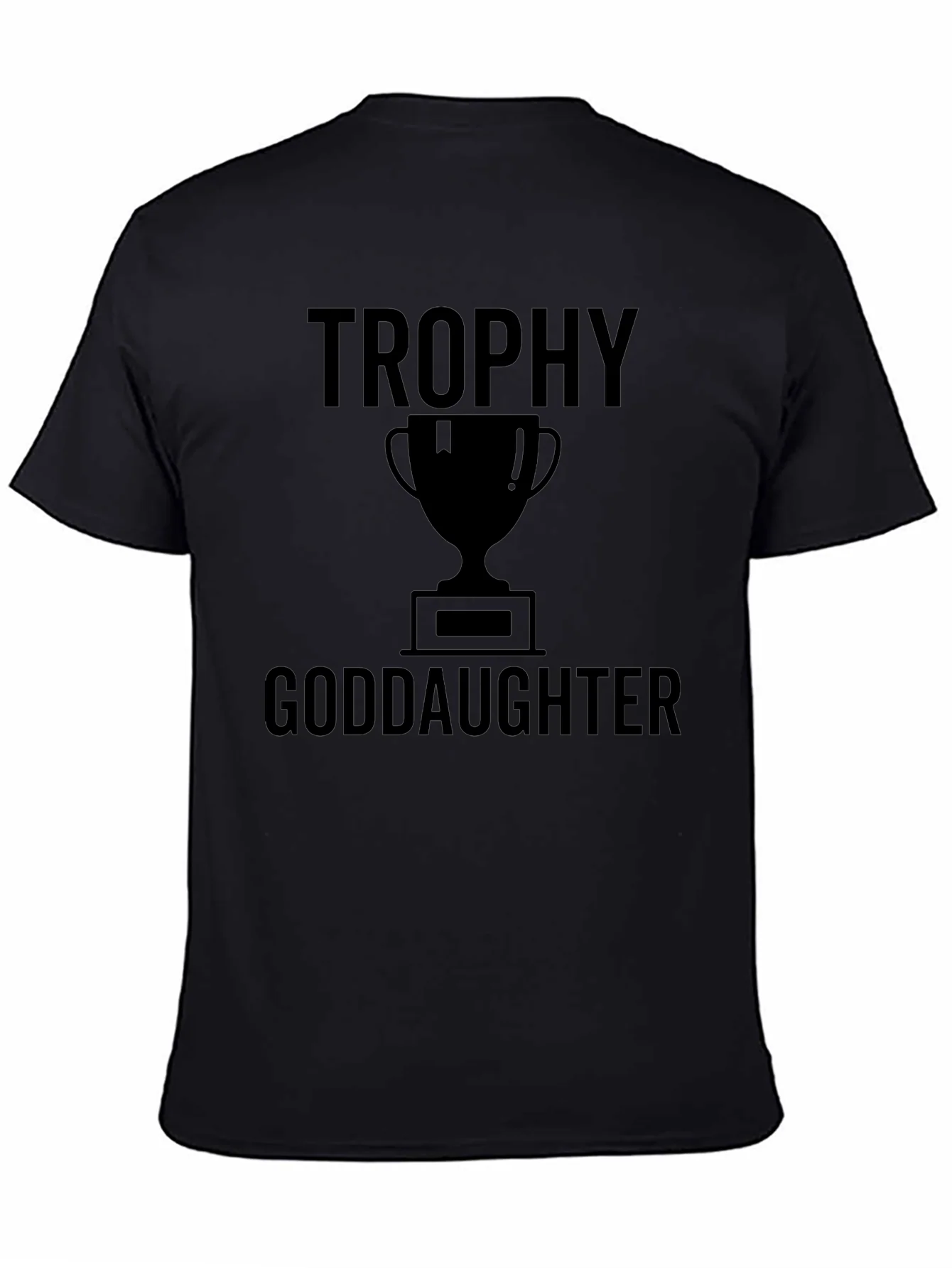 Trophy Goddaughter Black Graphic Tee