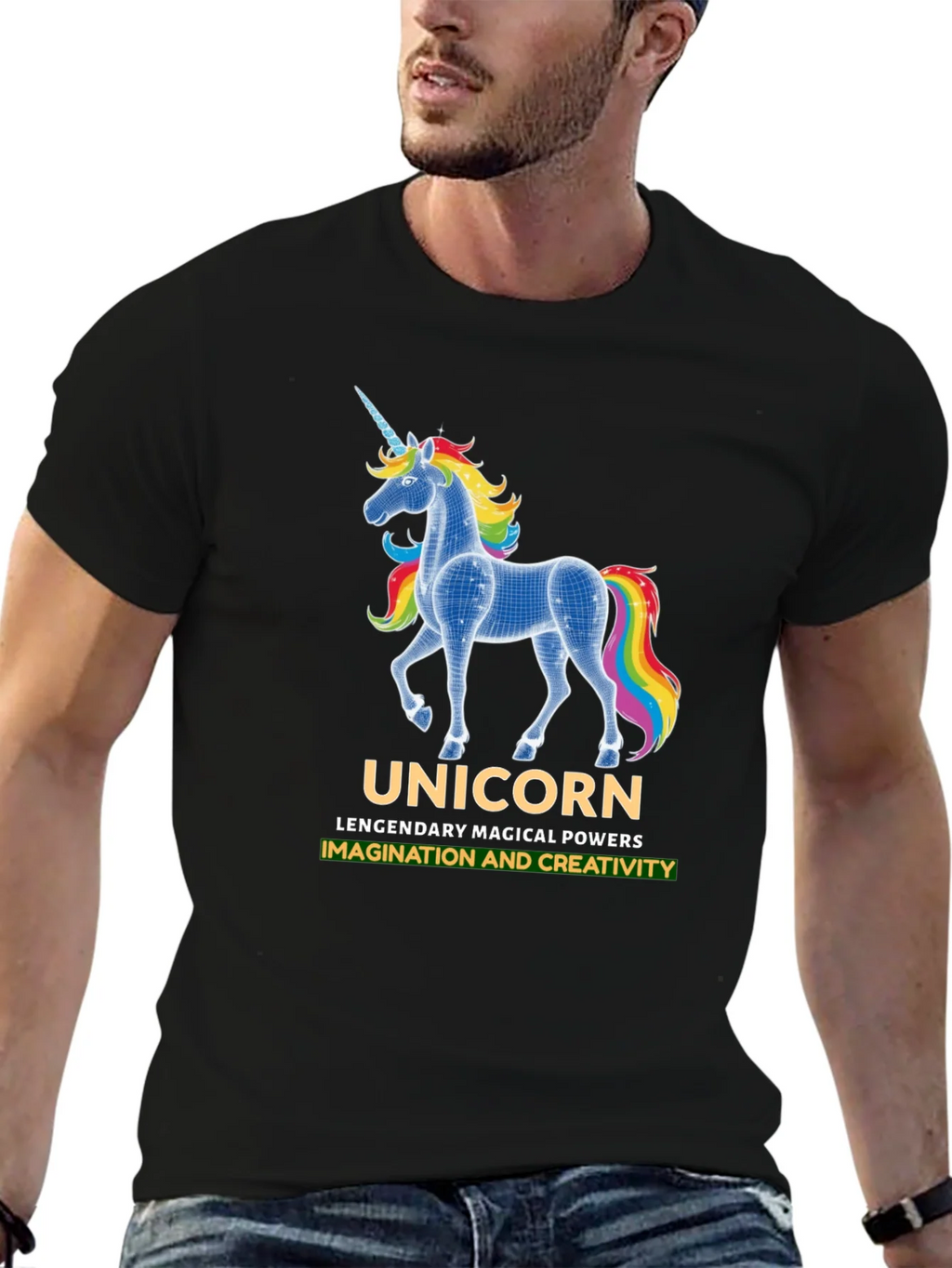 Unicorn Magic T-Shirt: Legendary Powers Tee