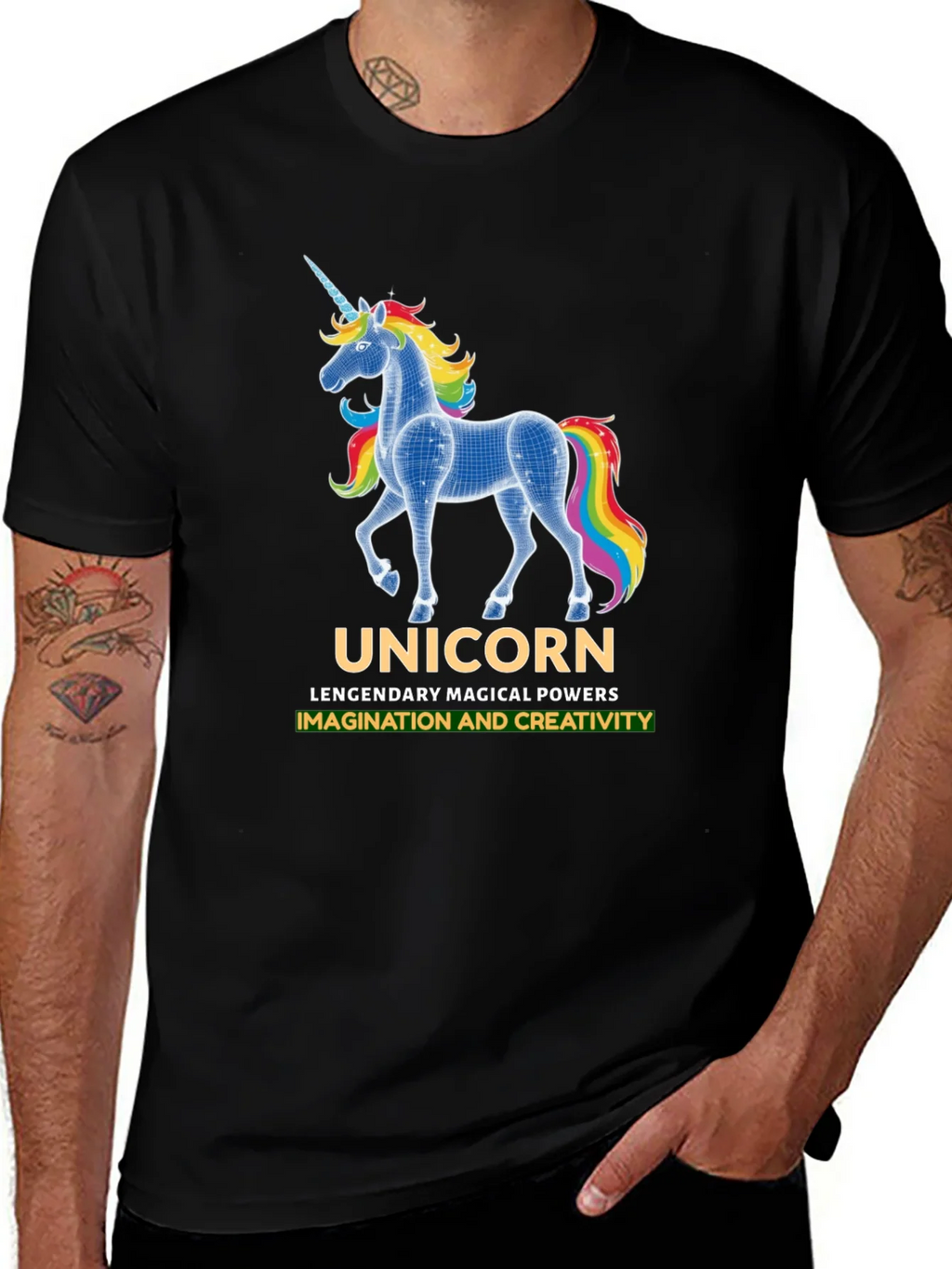 Unicorn Magic T-Shirt: Legendary Powers Tee