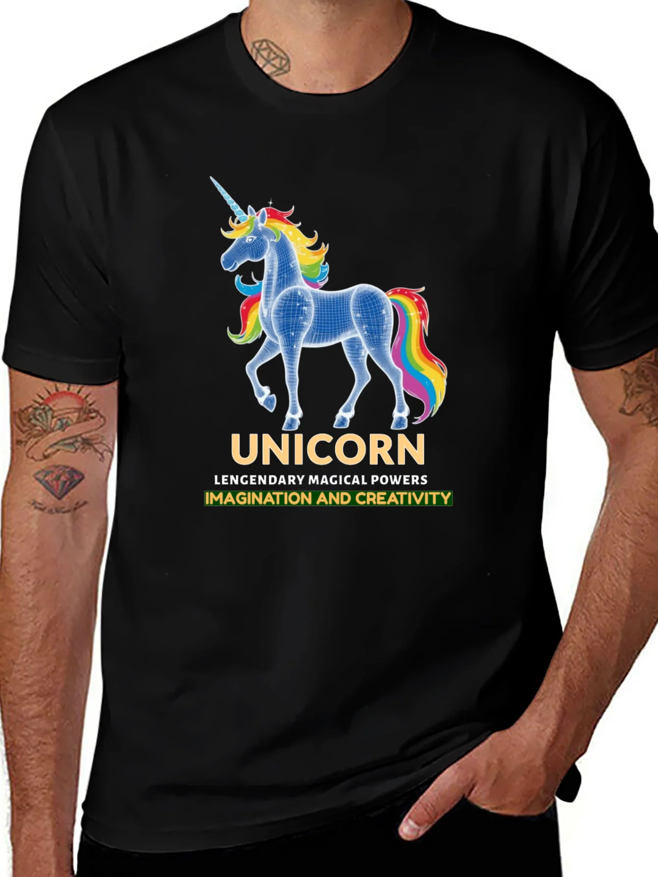 Unicorn Magic T-Shirt: Legendary Powers Tee