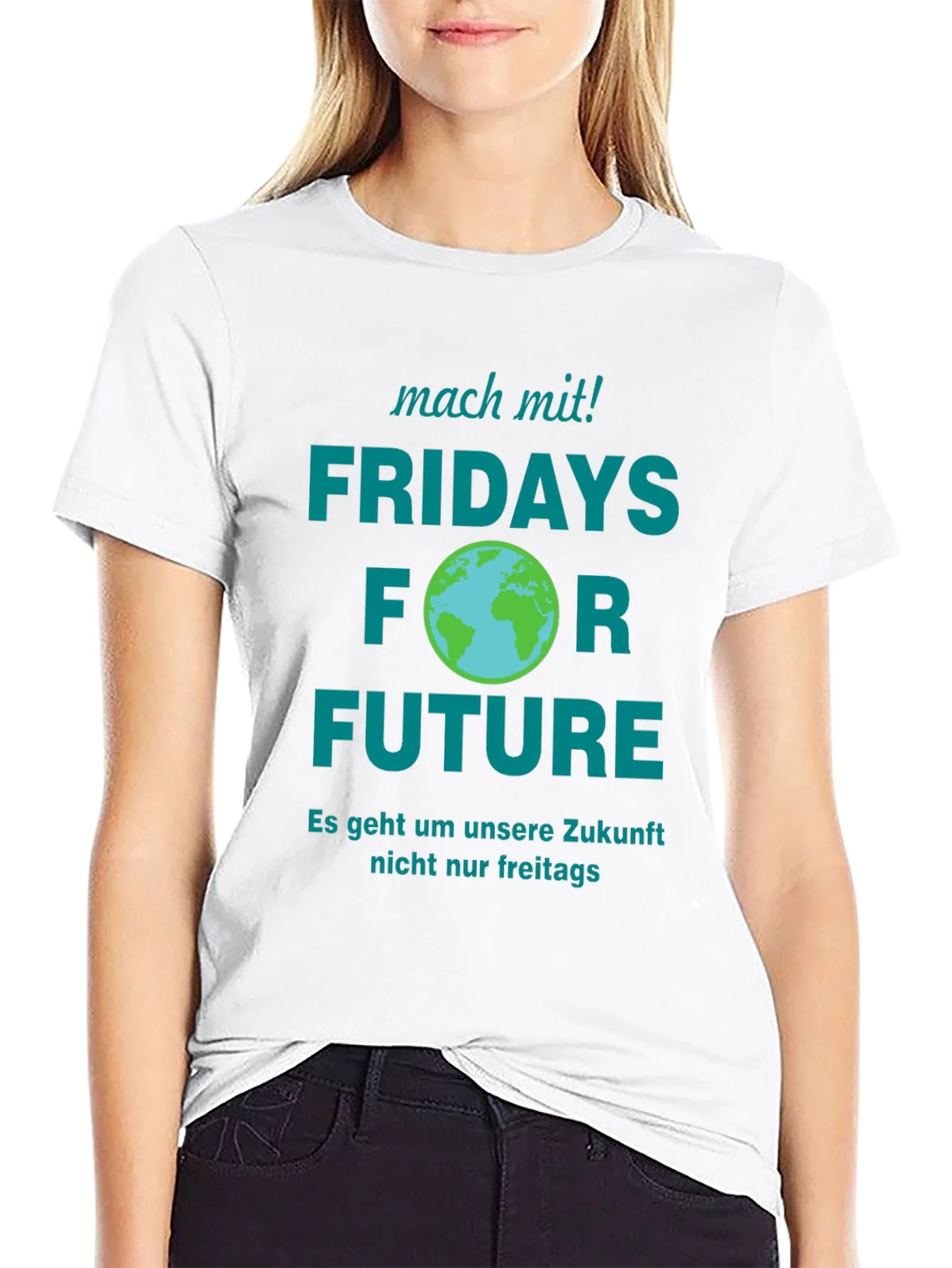 Fridays for Future Graphic T-Shirt - Black