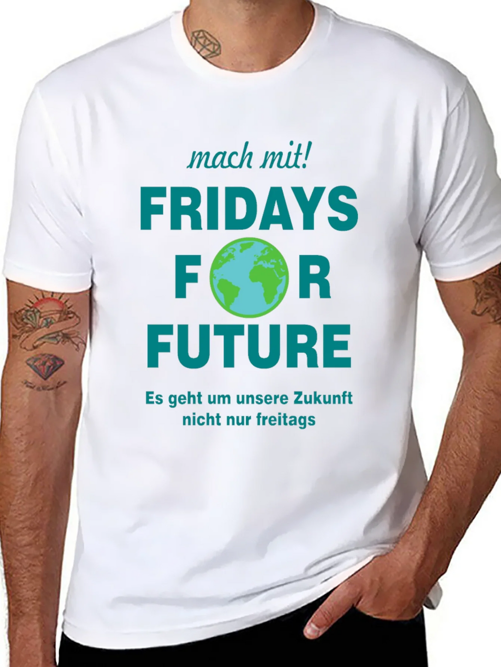 Fridays for Future Graphic T-Shirt - Black