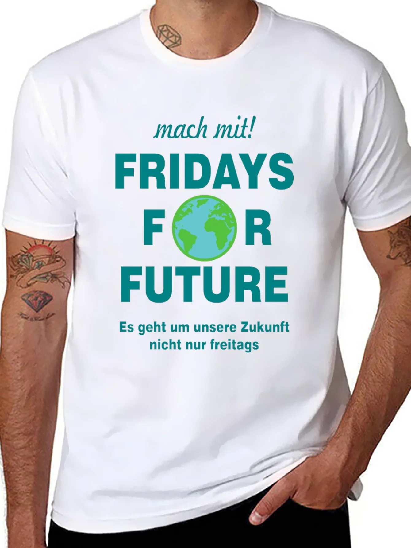 Fridays for Future Graphic T-Shirt - Black