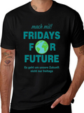 Fridays for Future Graphic T-Shirt - Black