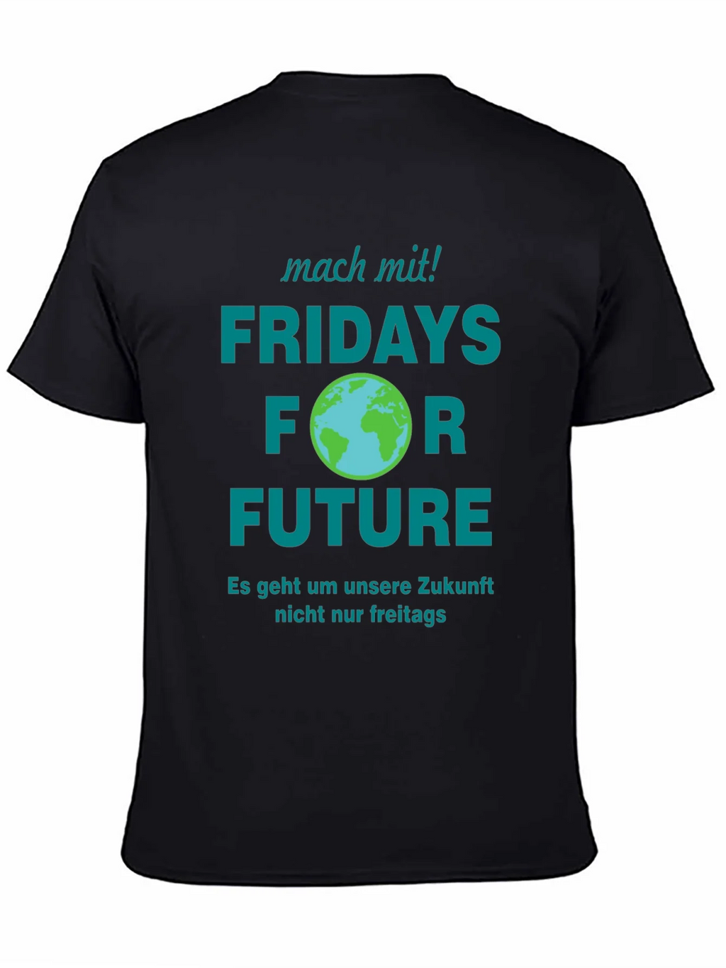 Fridays for Future Graphic T-Shirt - Black