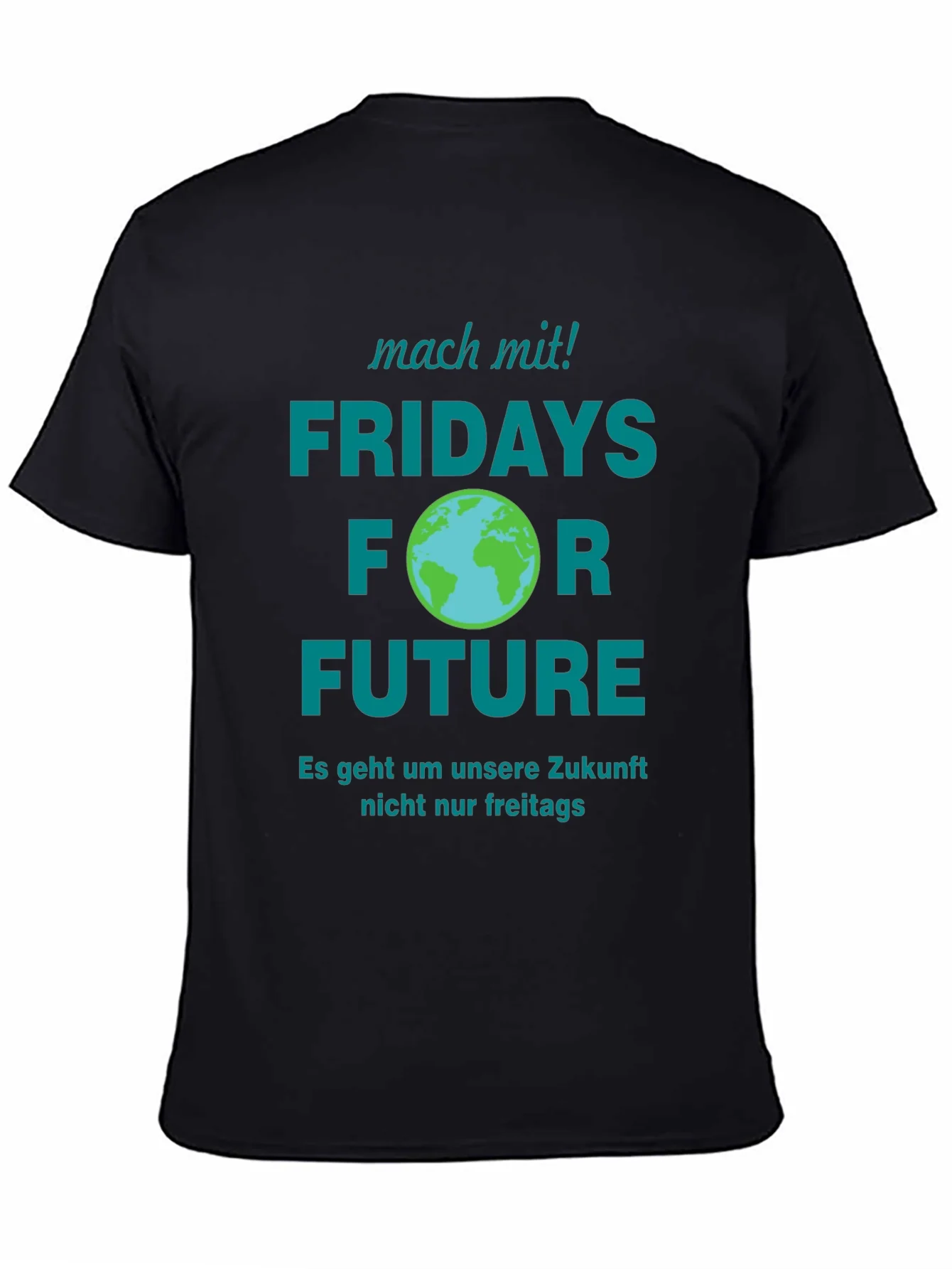 Fridays for Future Graphic T-Shirt - Black