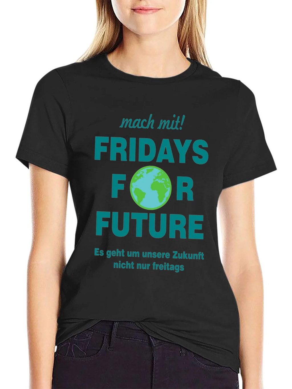 Fridays for Future Graphic T-Shirt - Black