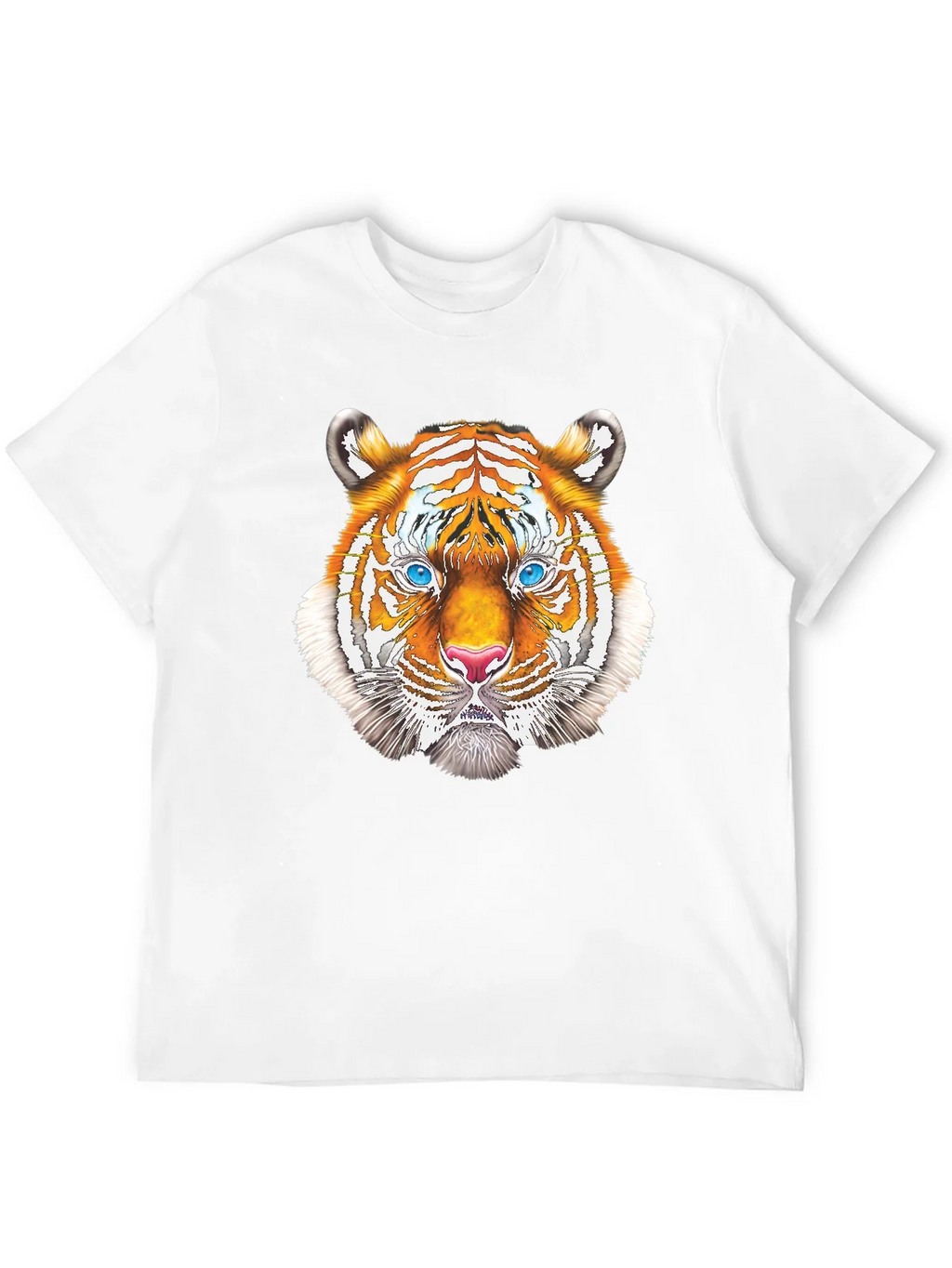 Cool Tiger Graphic Tee - Black