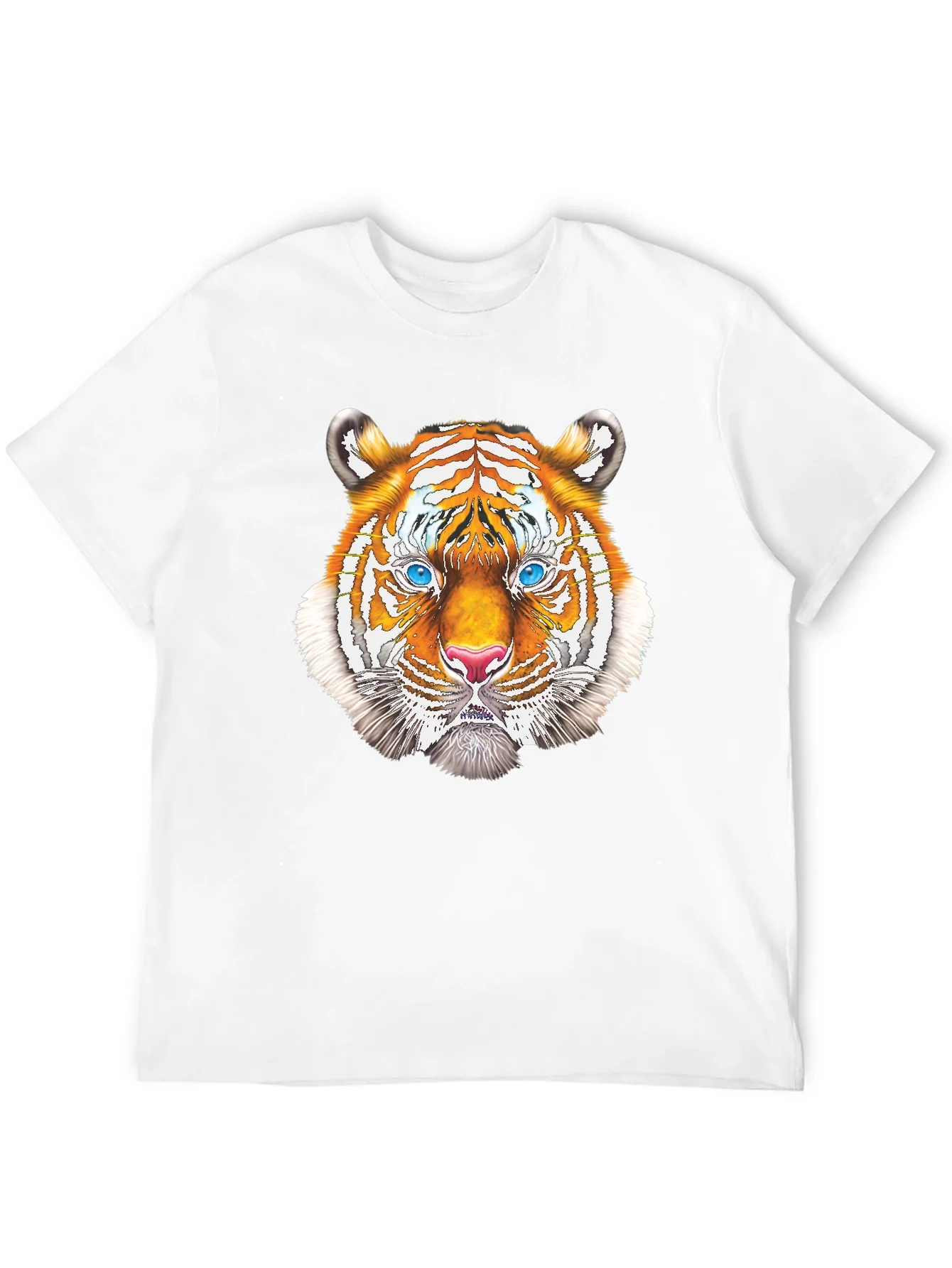 Cool Tiger Graphic Tee - Black