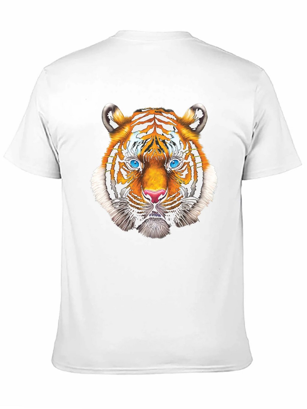 Cool Tiger Graphic Tee - Black