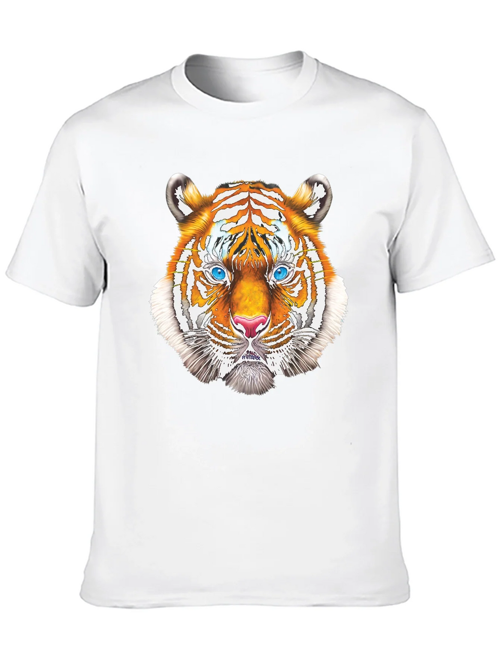 Cool Tiger Graphic Tee - Black