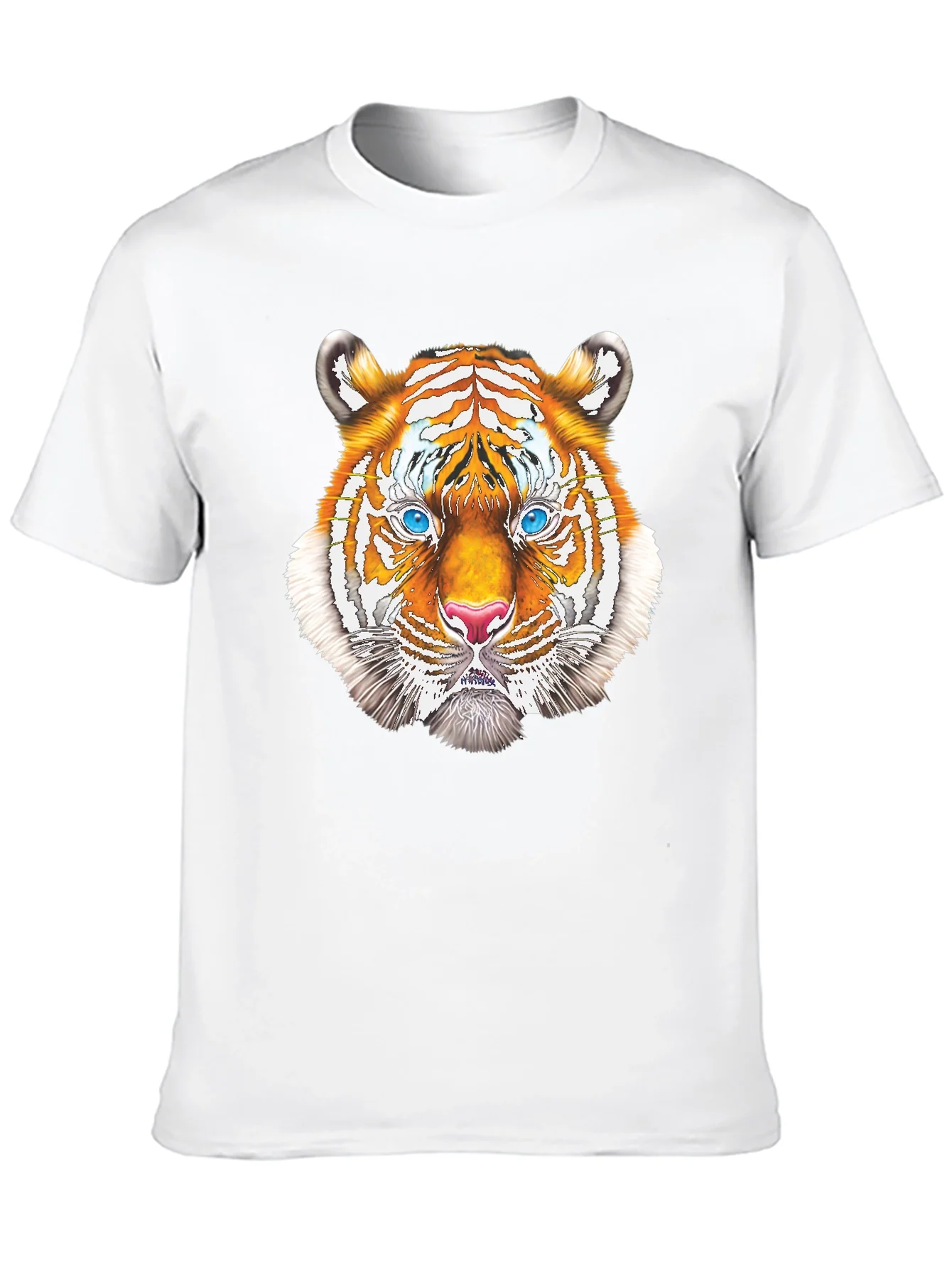 Cool Tiger Graphic Tee - Black