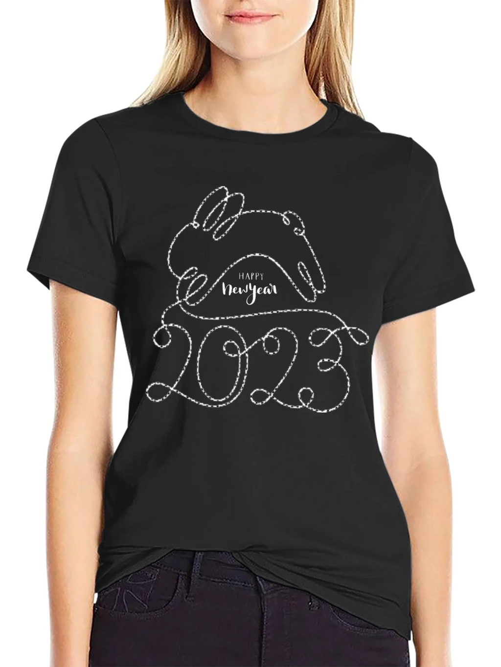 Happy New Year 2023 Rabbit T-Shirt