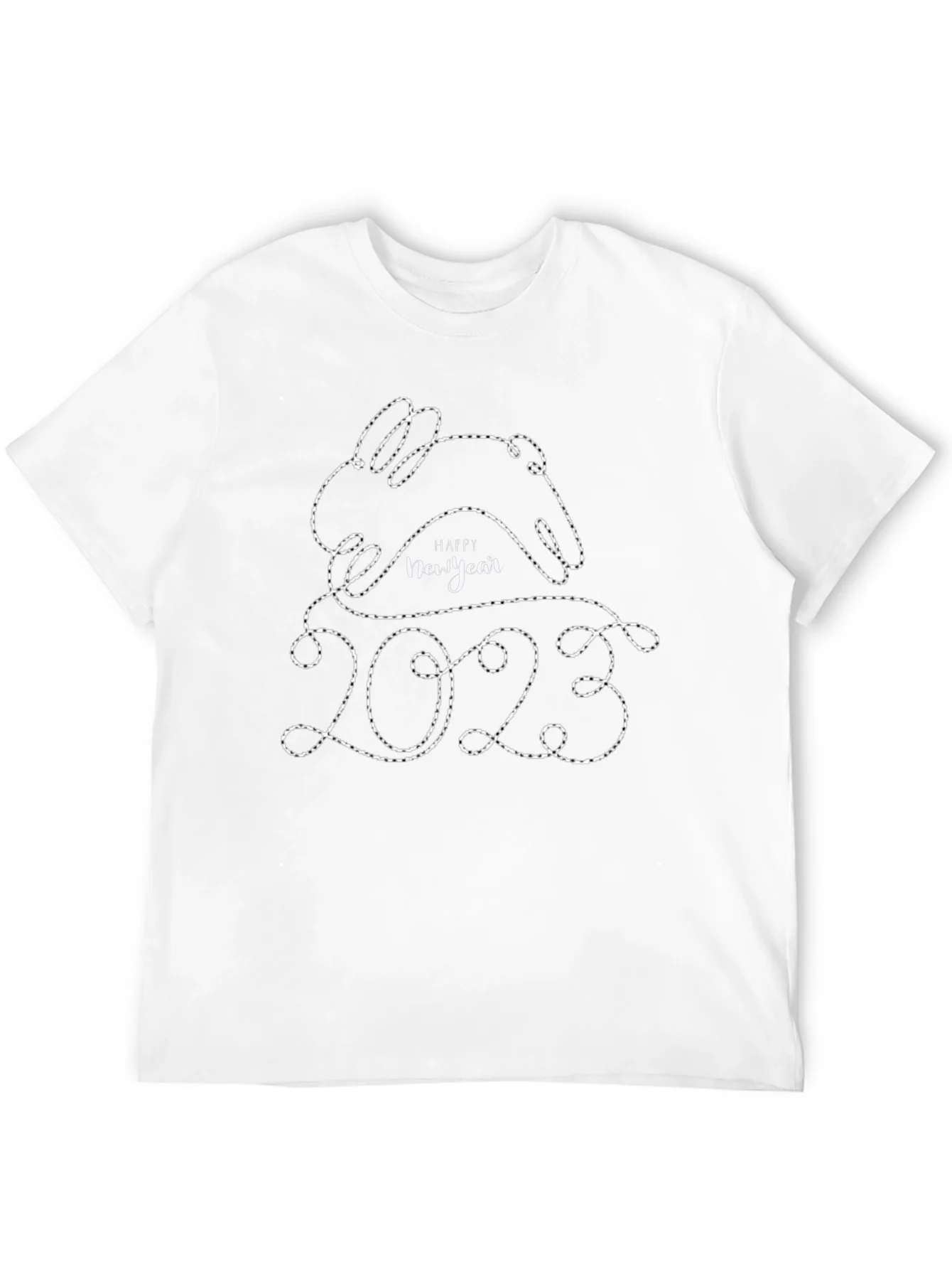 Happy New Year 2023 Rabbit T-Shirt