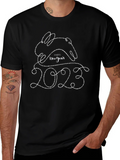 Happy New Year 2023 Rabbit T-Shirt