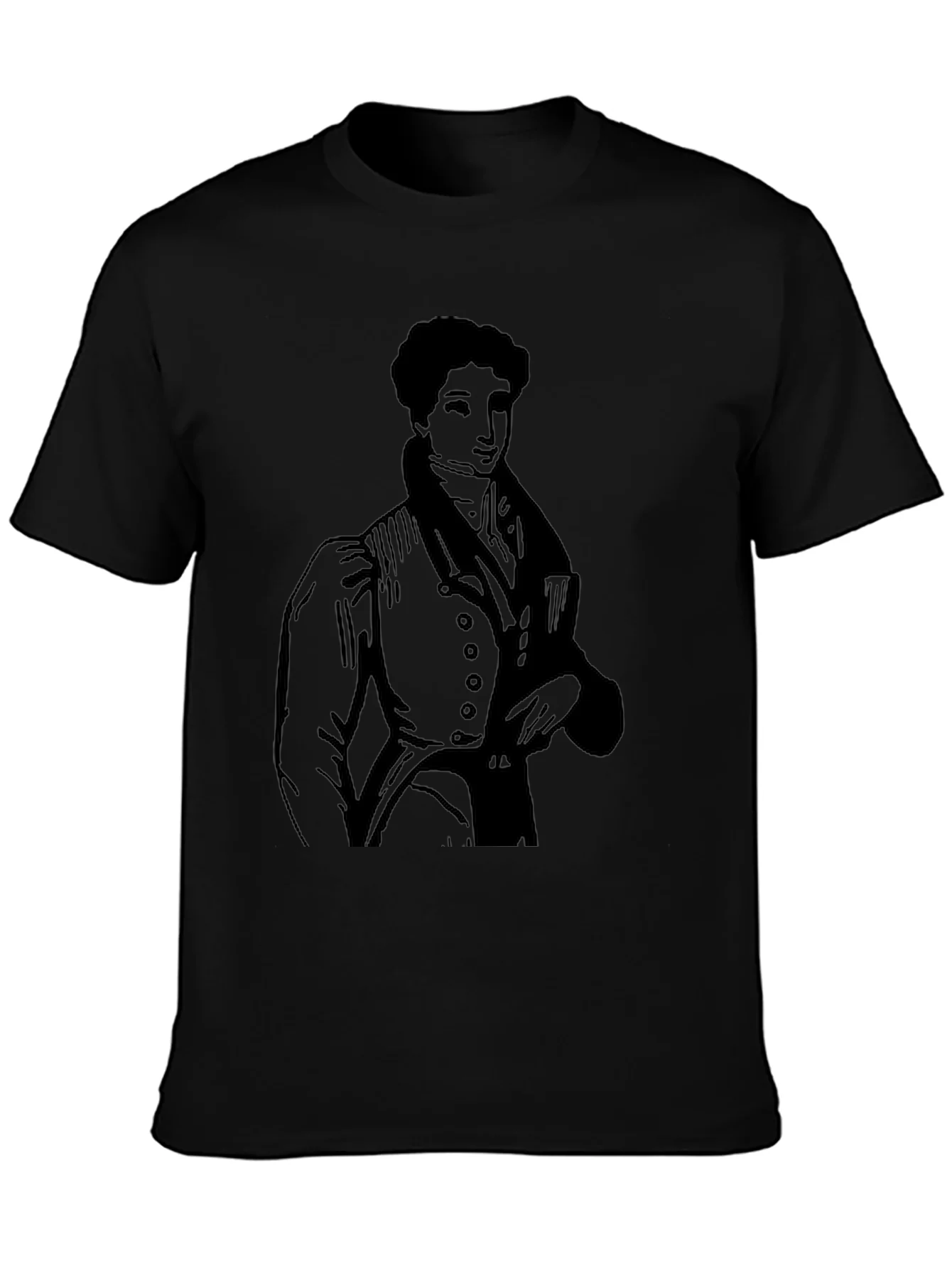 Vintage Gentleman Print Tee