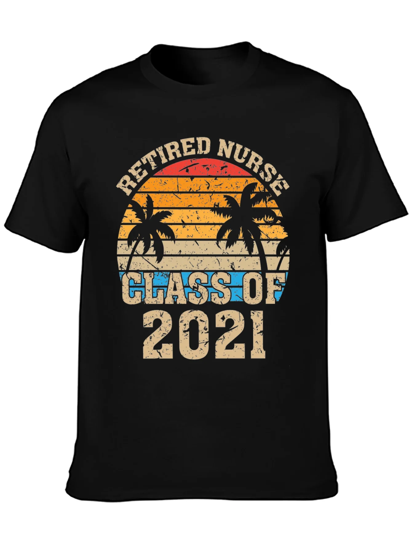 Retired Nurse Class of 2021 Graphic T-Shirt