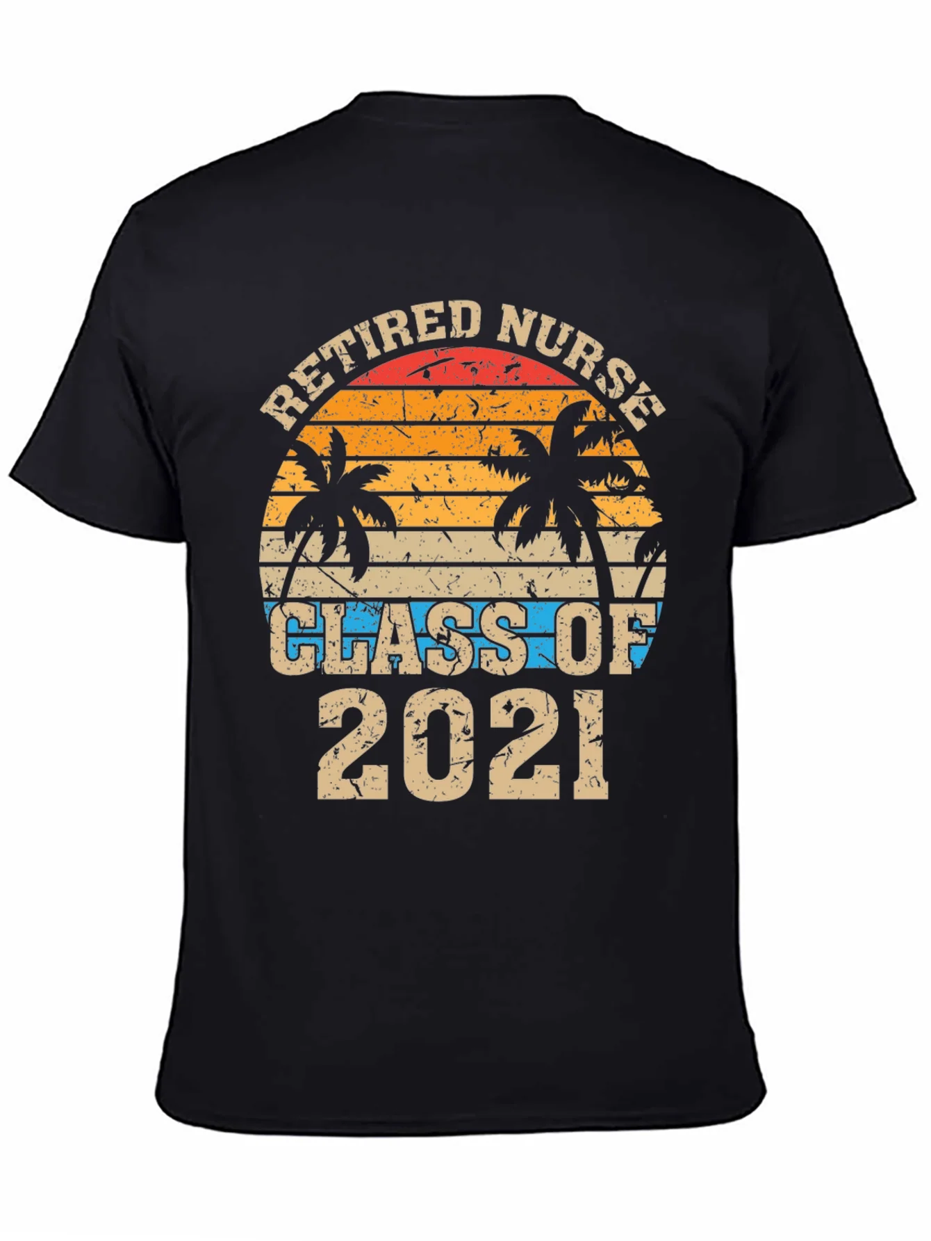 Retired Nurse Class of 2021 Graphic T-Shirt
