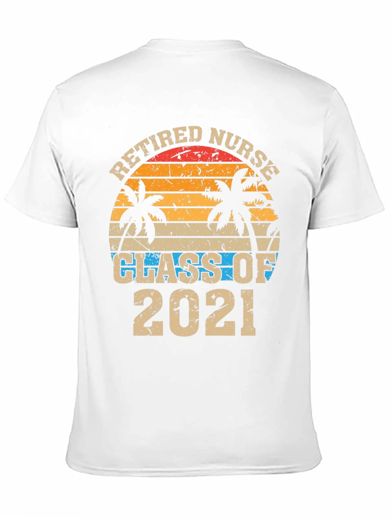 Retired Nurse Class of 2021 Graphic T-Shirt