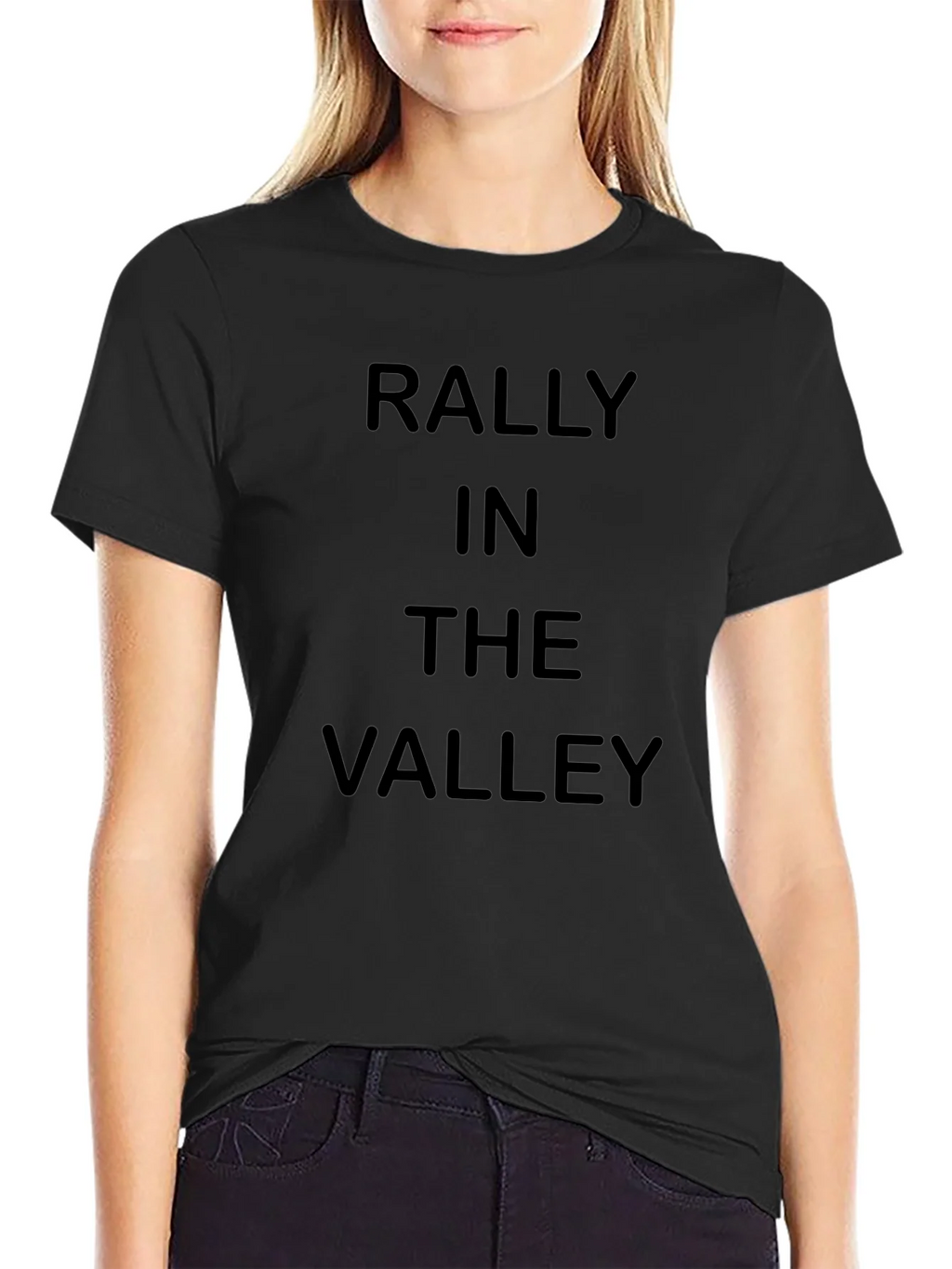 Rally In The Valley Graphic Tee - Black Cotton