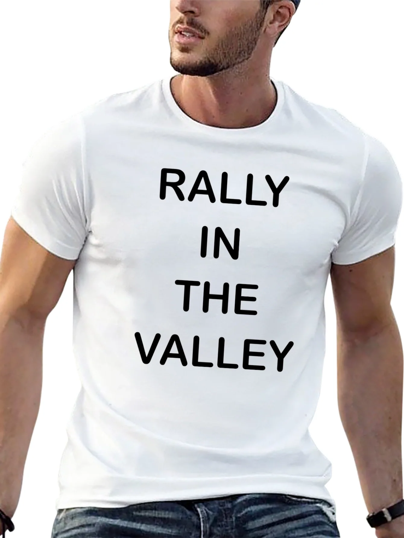 Rally In The Valley Graphic Tee - Black Cotton