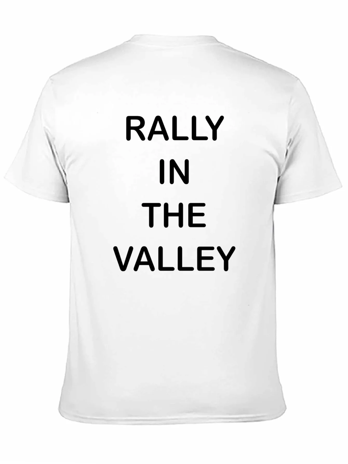 Rally In The Valley Graphic Tee - Black Cotton