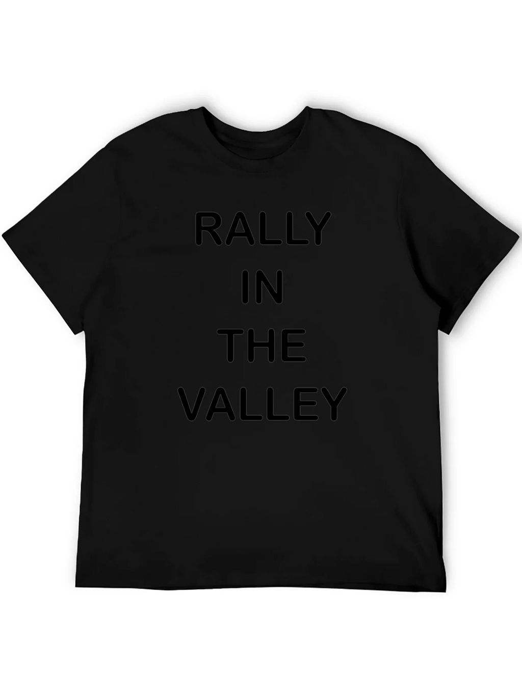 Rally In The Valley Graphic Tee - Black Cotton
