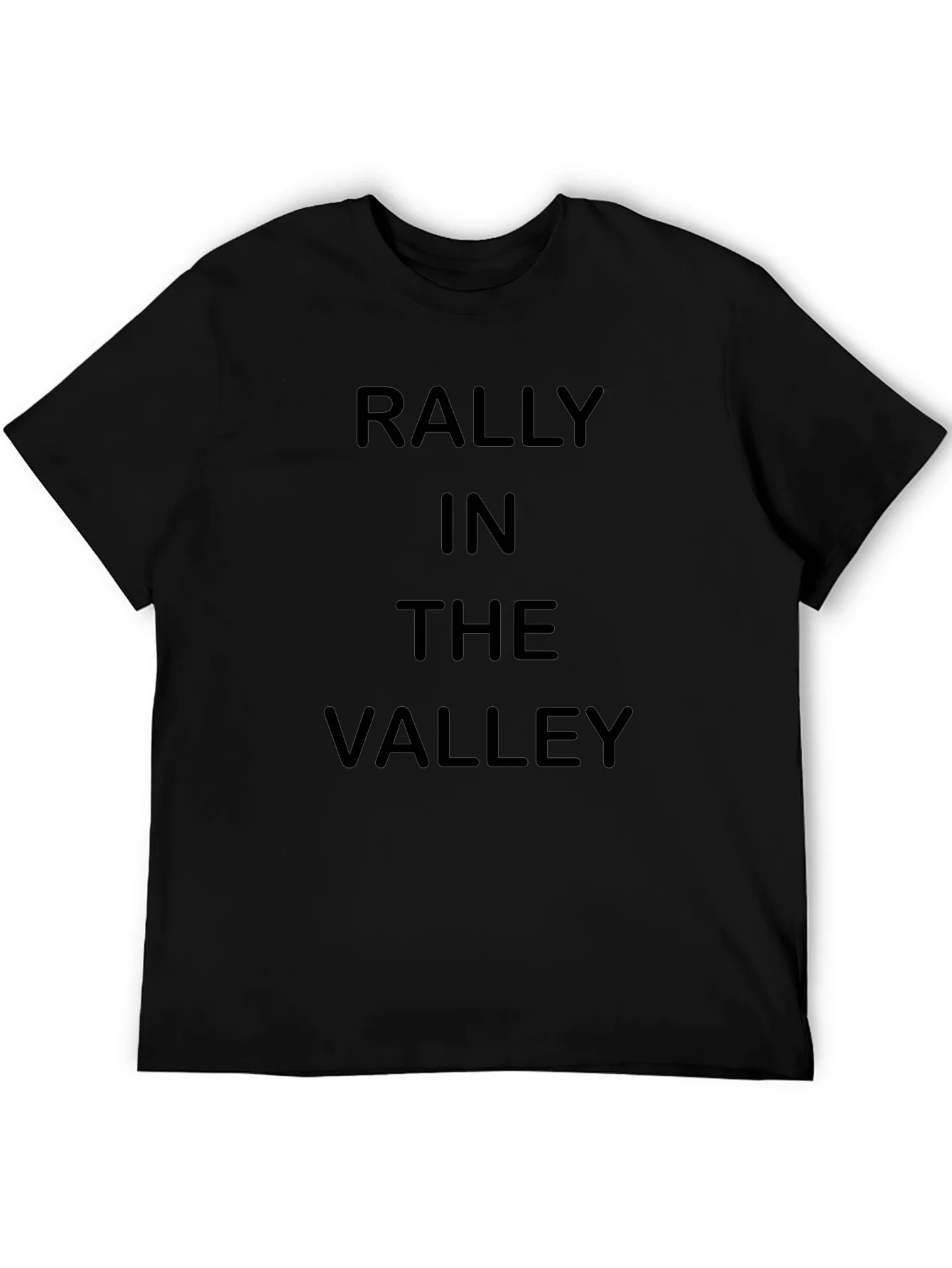 Rally In The Valley Graphic Tee - Black Cotton