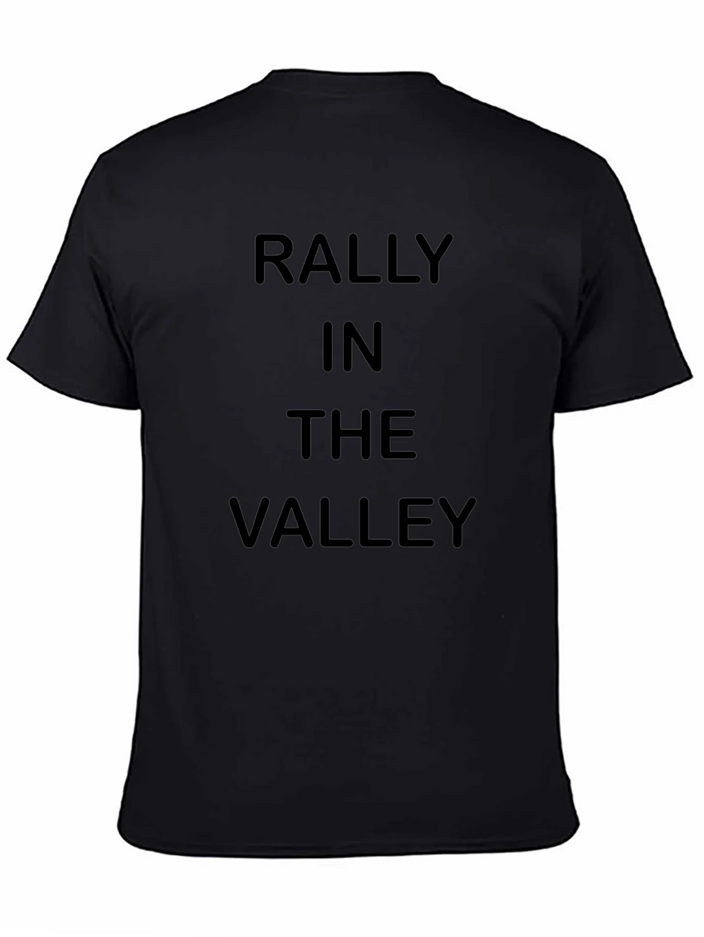 Rally In The Valley Graphic Tee - Black Cotton