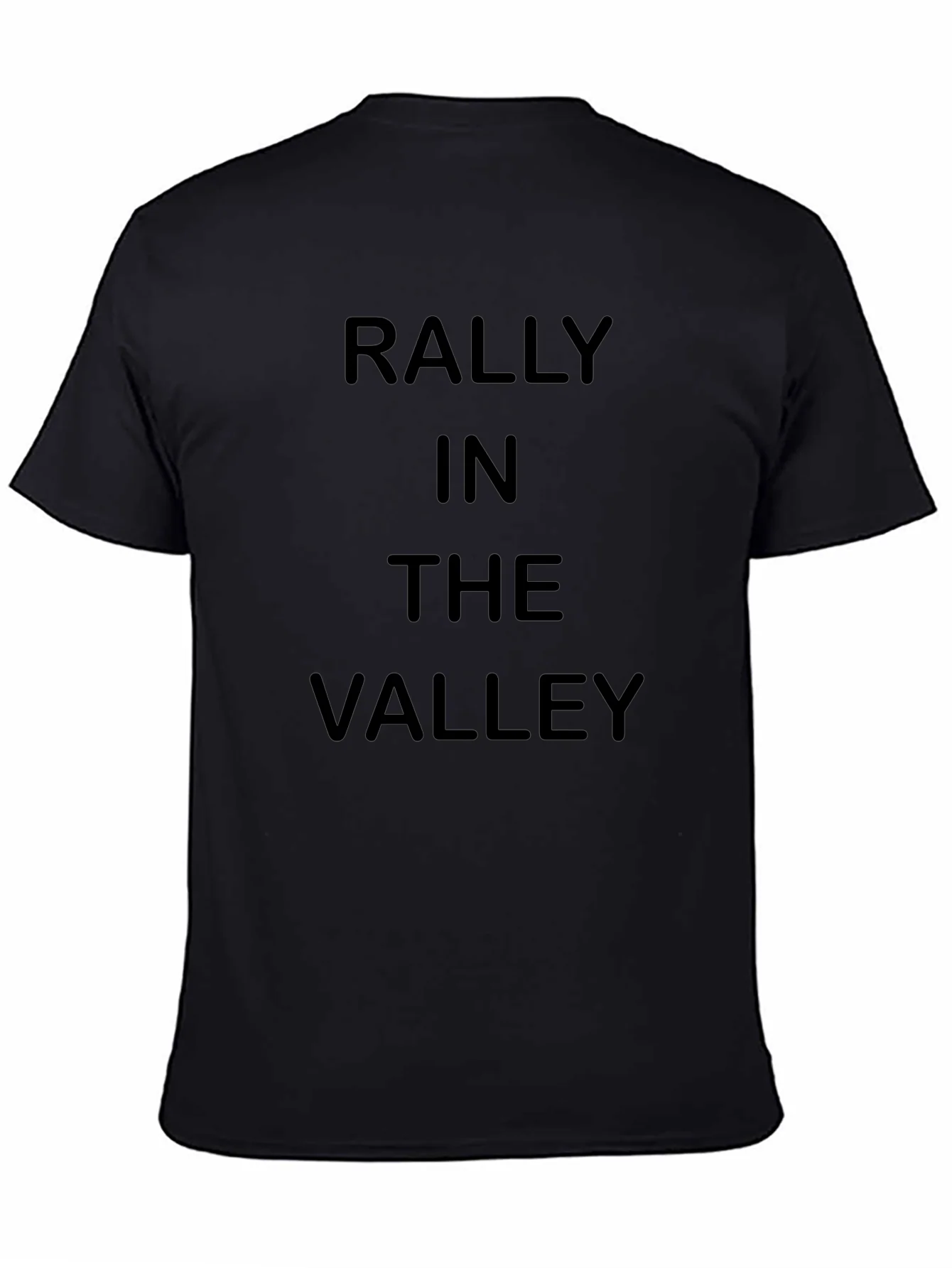Rally In The Valley Graphic Tee - Black Cotton
