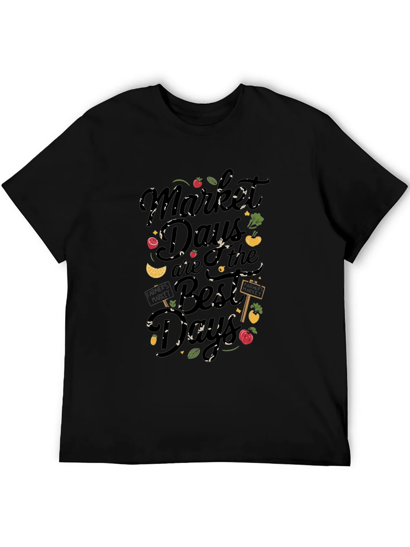 Market Days Best Days T-Shirt - Farmers Market Graphic Tee