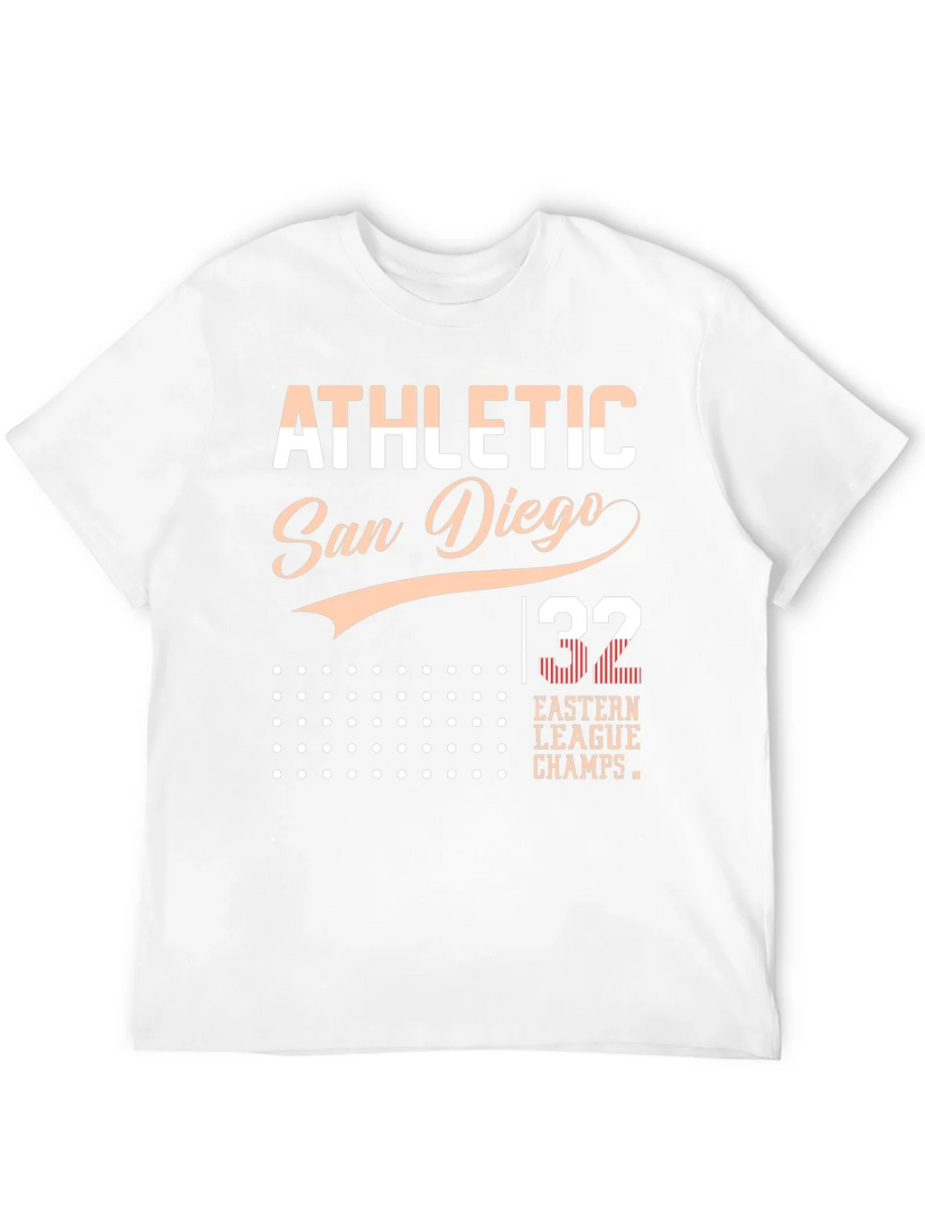 Athletic San Diego 32 Eastern League Champs T-Shirt